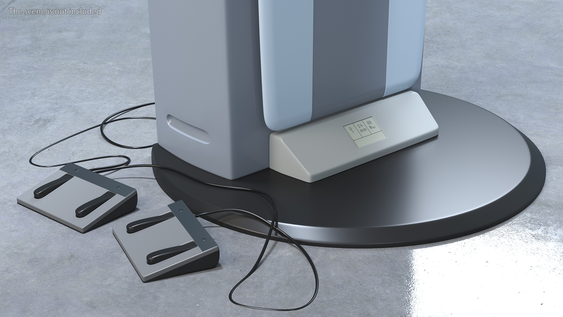 Mammograph Rigged 3D