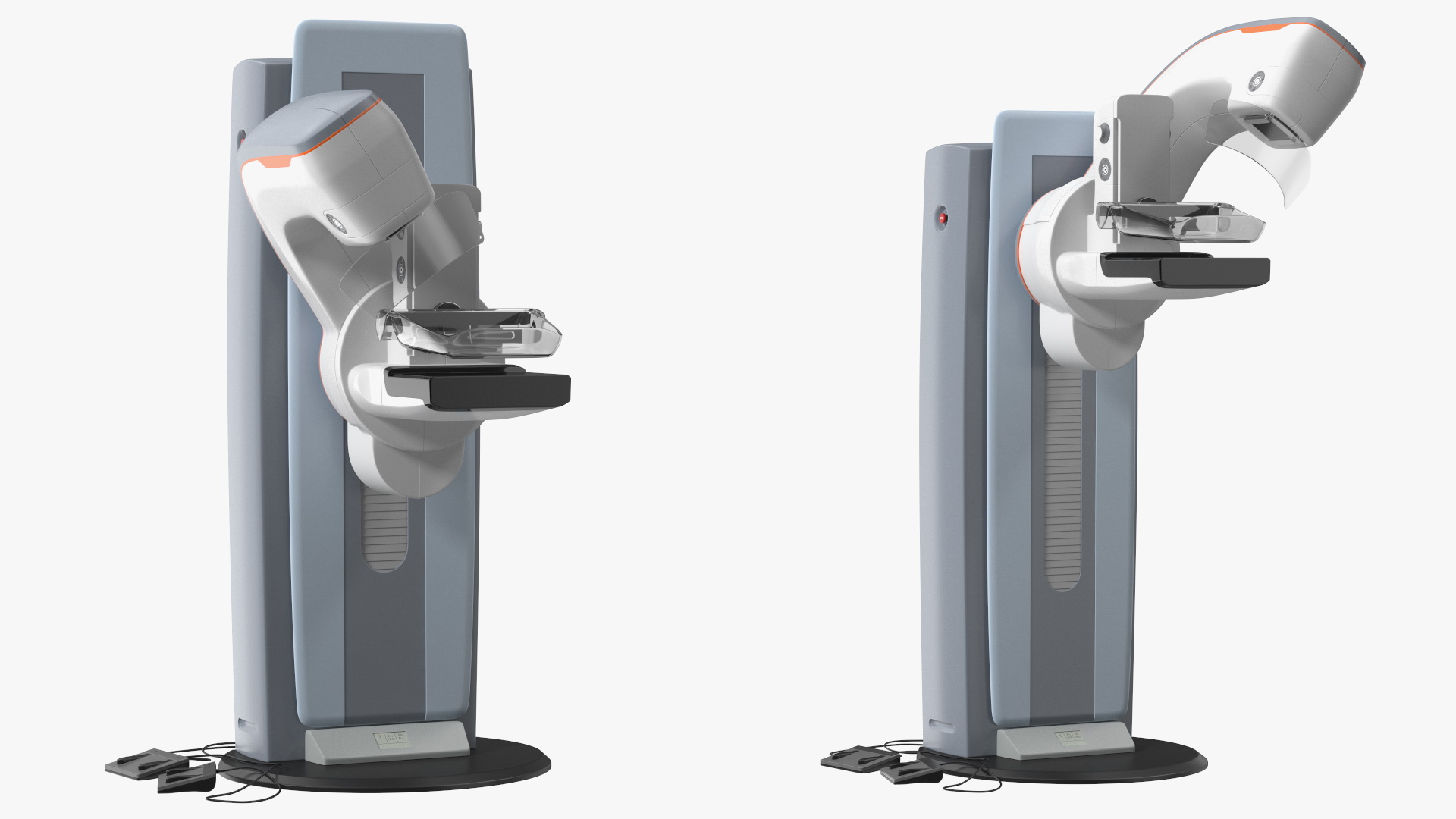 Mammograph Rigged 3D