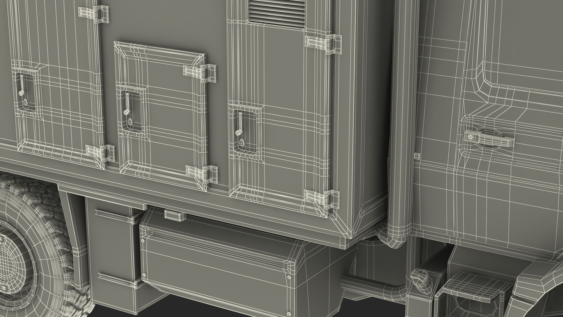 3D Off Road Vehicle Rigged model