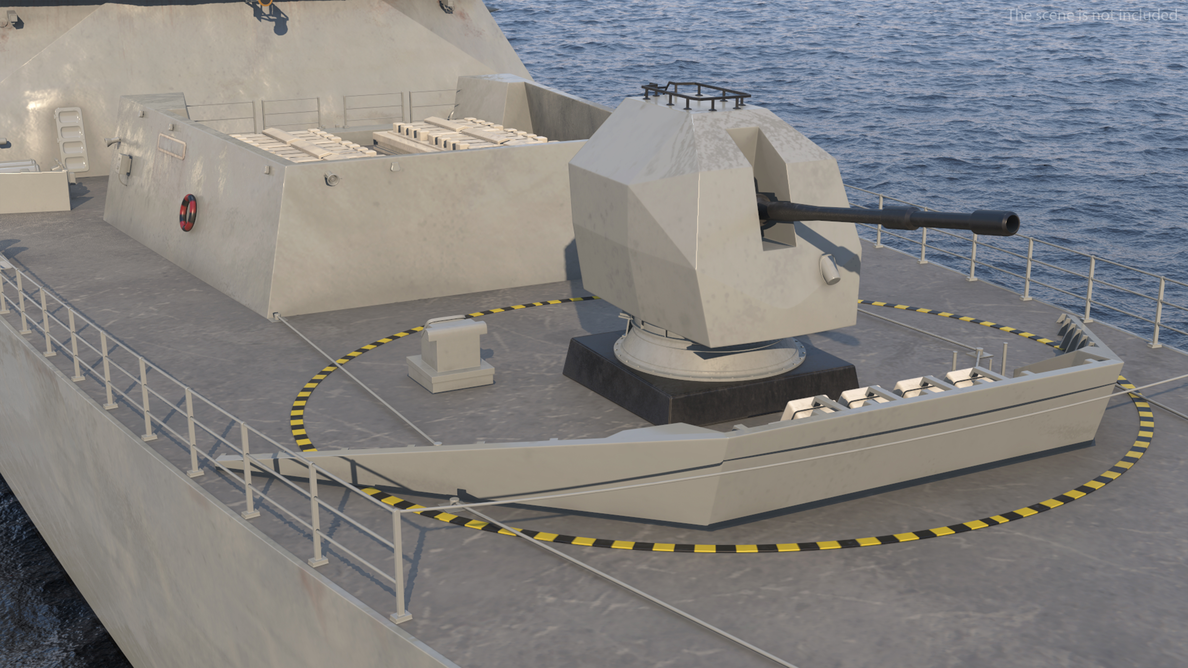 3D Royal Navy Type 45 Destroyer model