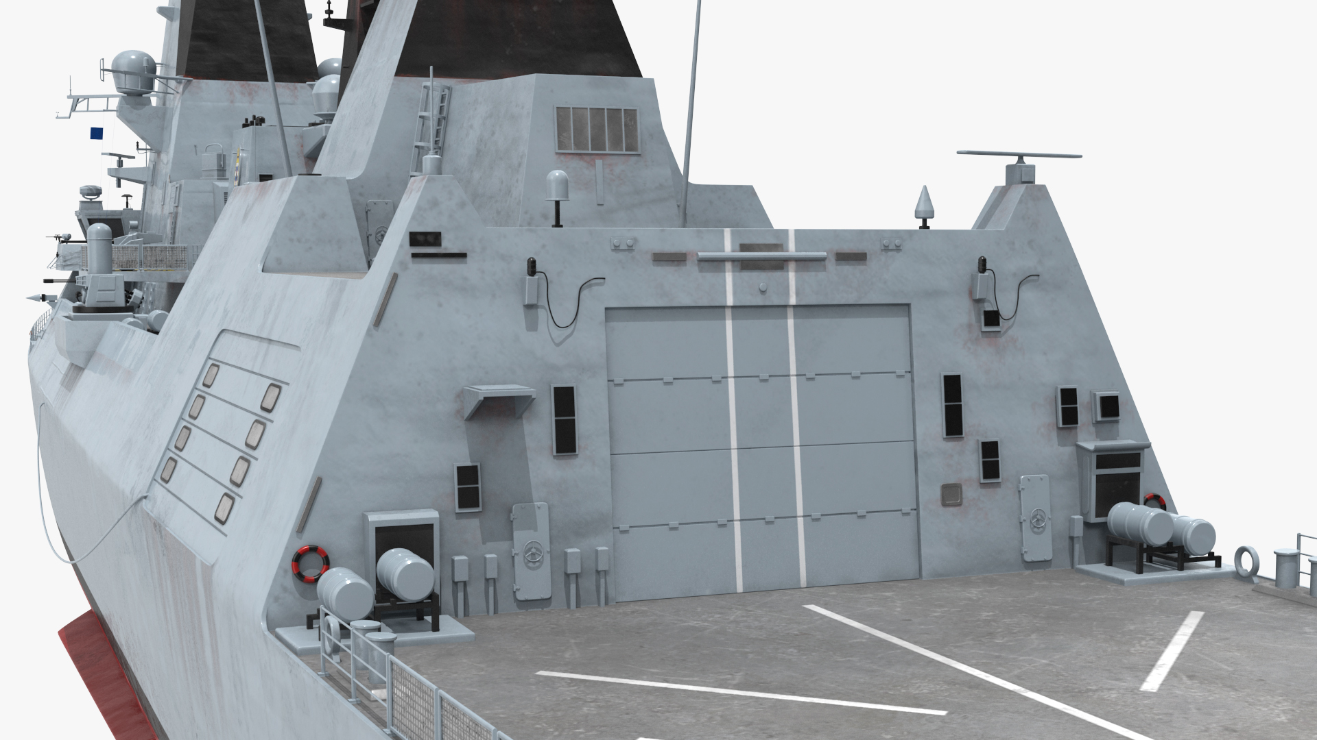 3D Royal Navy Type 45 Destroyer model