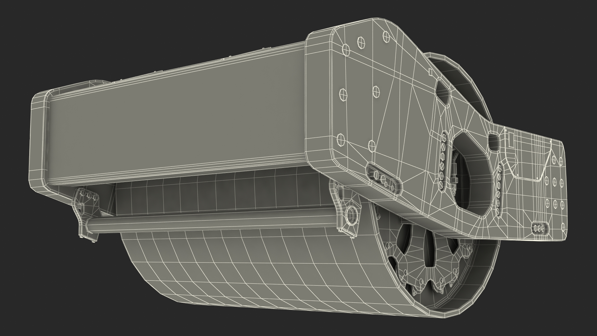 3D Single Drum Compactor
