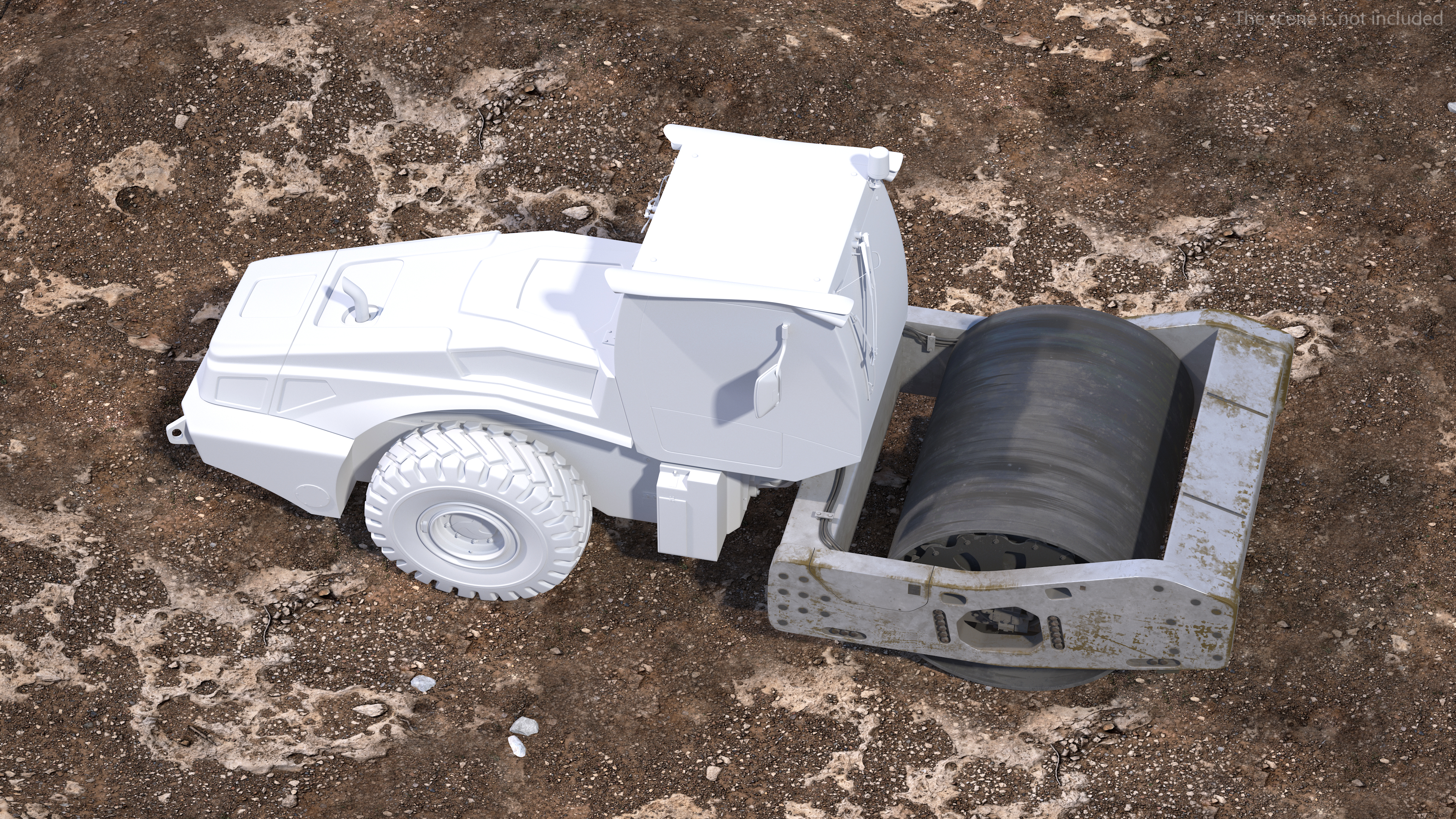 3D Single Drum Compactor