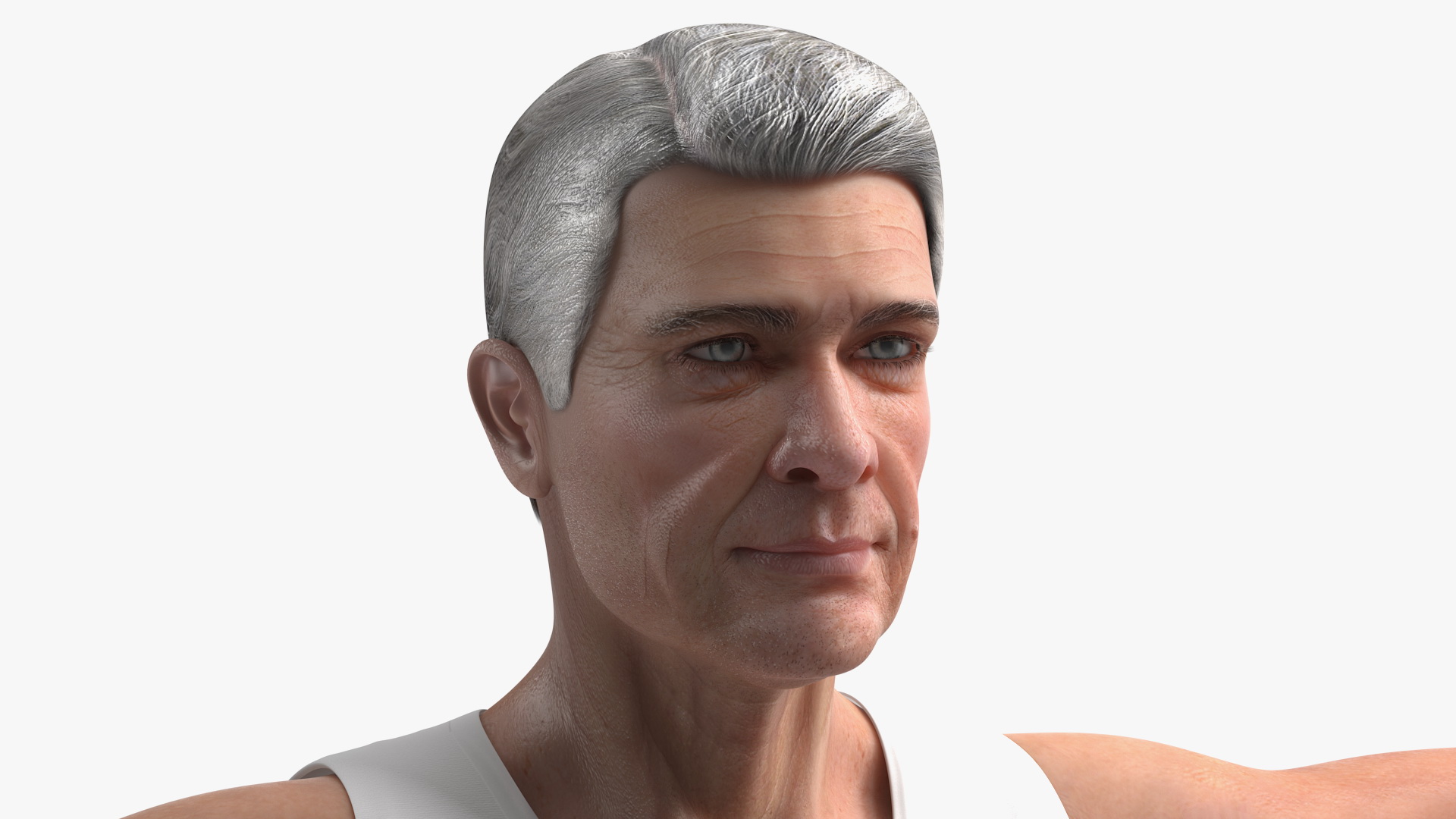 3D C Arm System with Patient and Doctor Rigged model