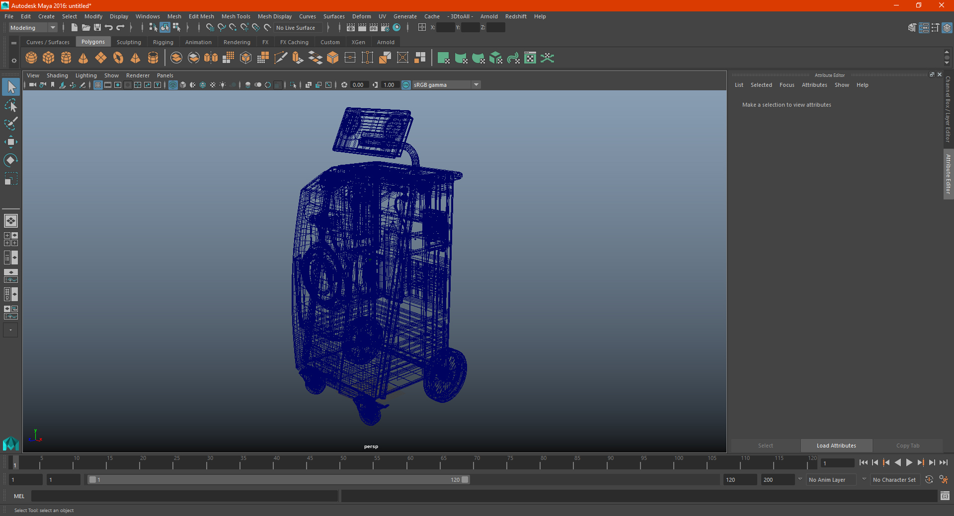 3D model Fully Automatic Air Conditioning Service Unit