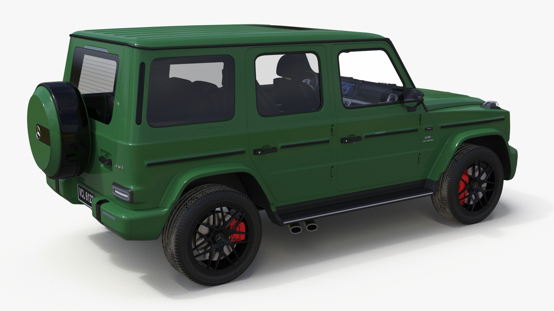 Mercedes-Benz G63 AMG Green 3D
