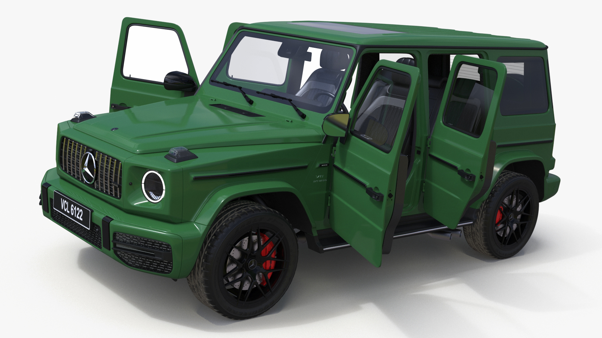 Mercedes-Benz G63 AMG Green 3D