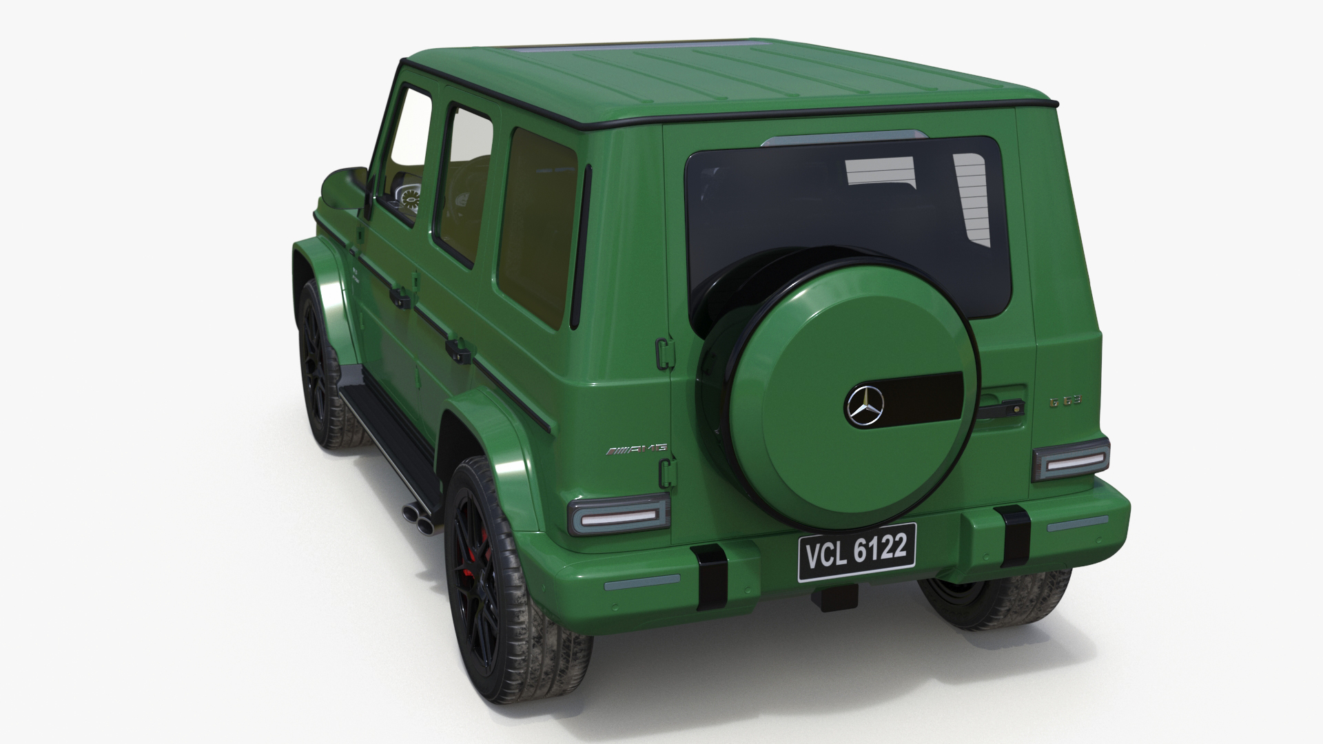 Mercedes-Benz G63 AMG Green 3D