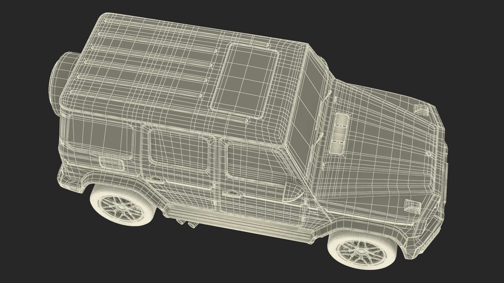 Mercedes-Benz G63 AMG Green 3D