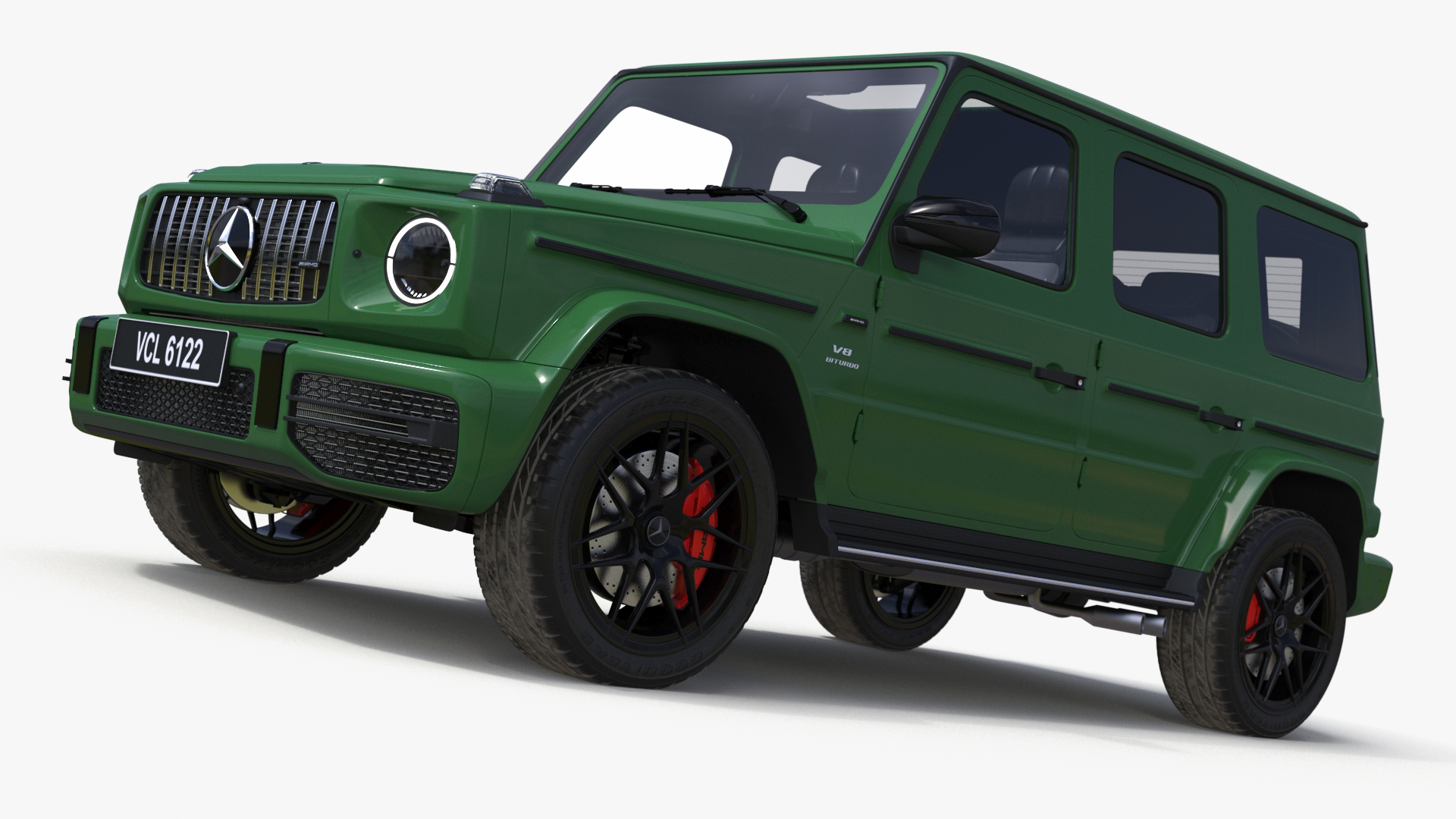 Mercedes-Benz G63 AMG Green 3D