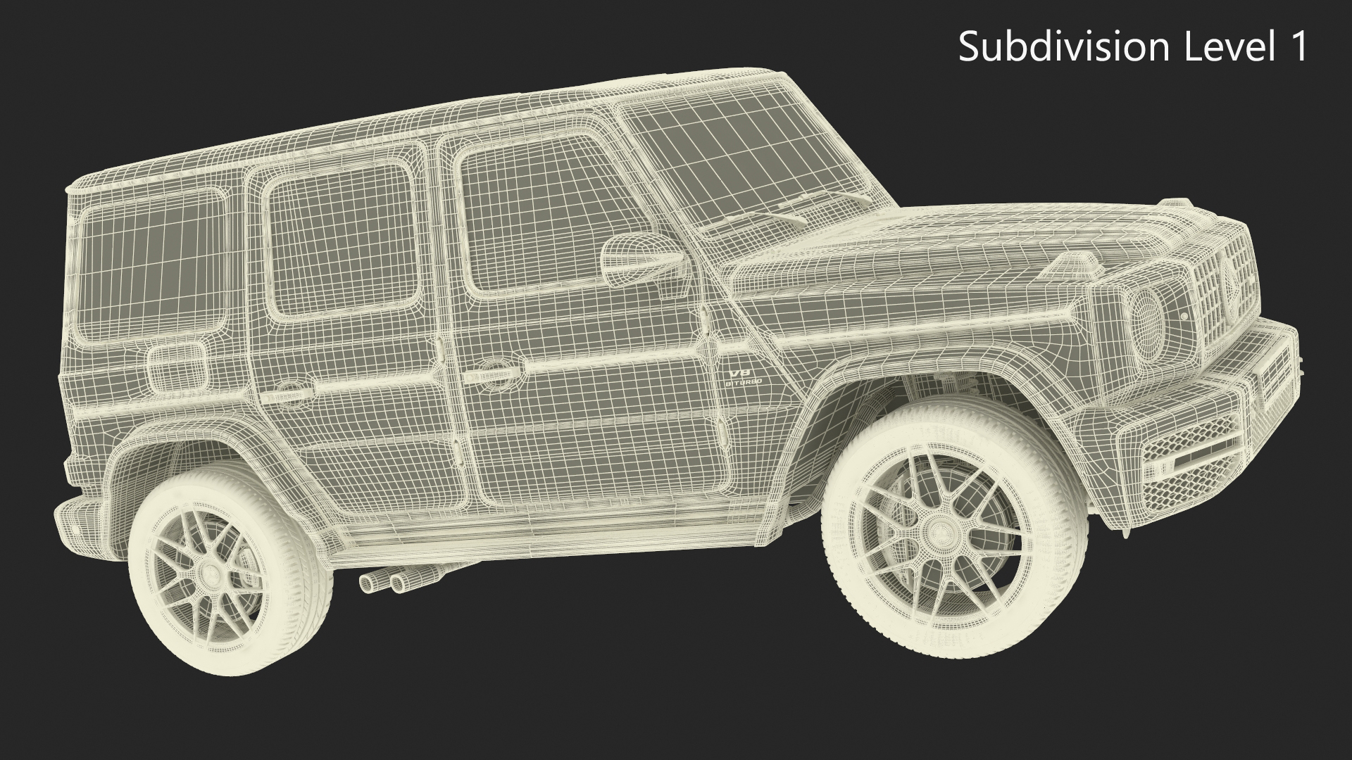 Mercedes-Benz G63 AMG Green 3D
