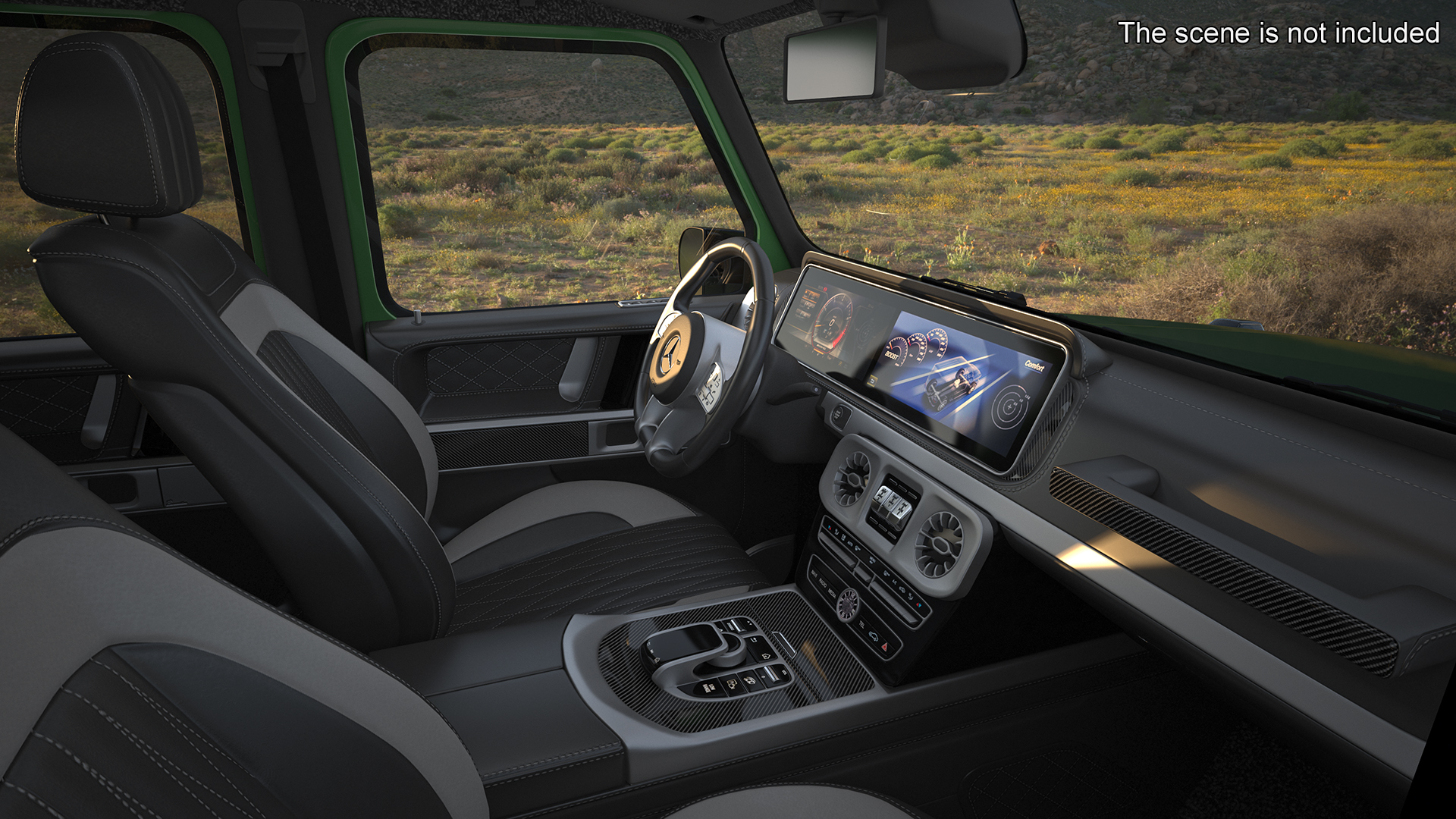 Mercedes-Benz G63 AMG Green 3D