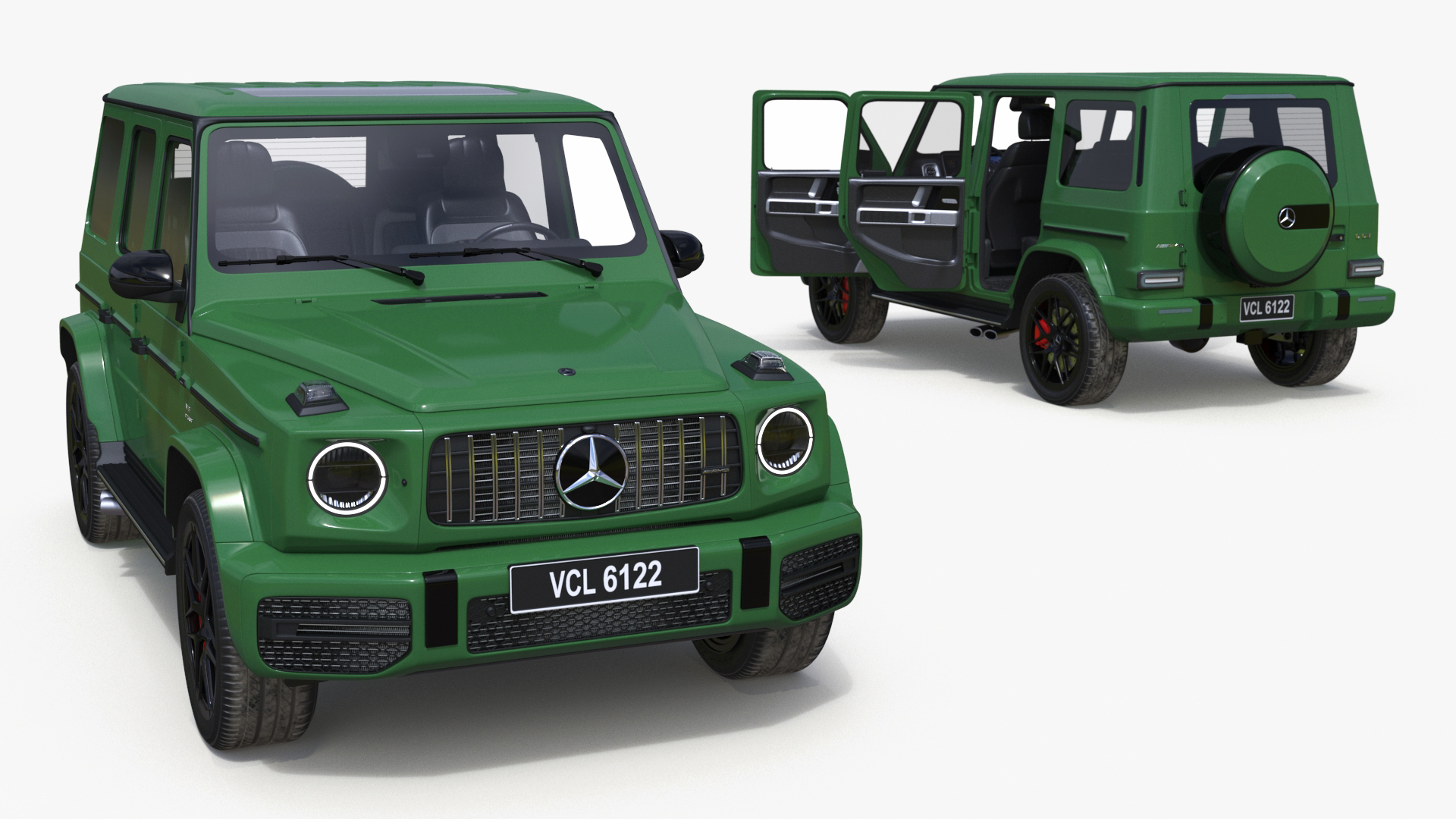 Mercedes-Benz G63 AMG Green 3D