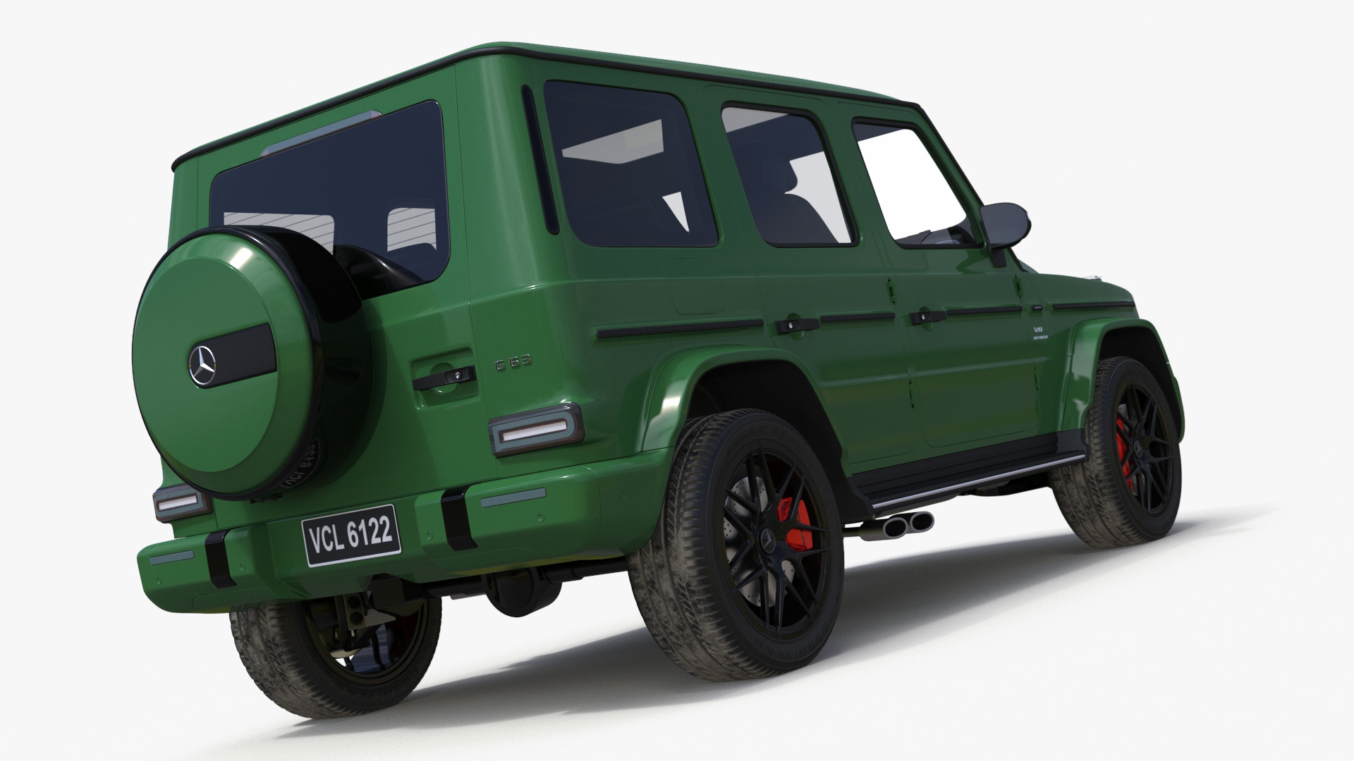 Mercedes-Benz G63 AMG Green 3D