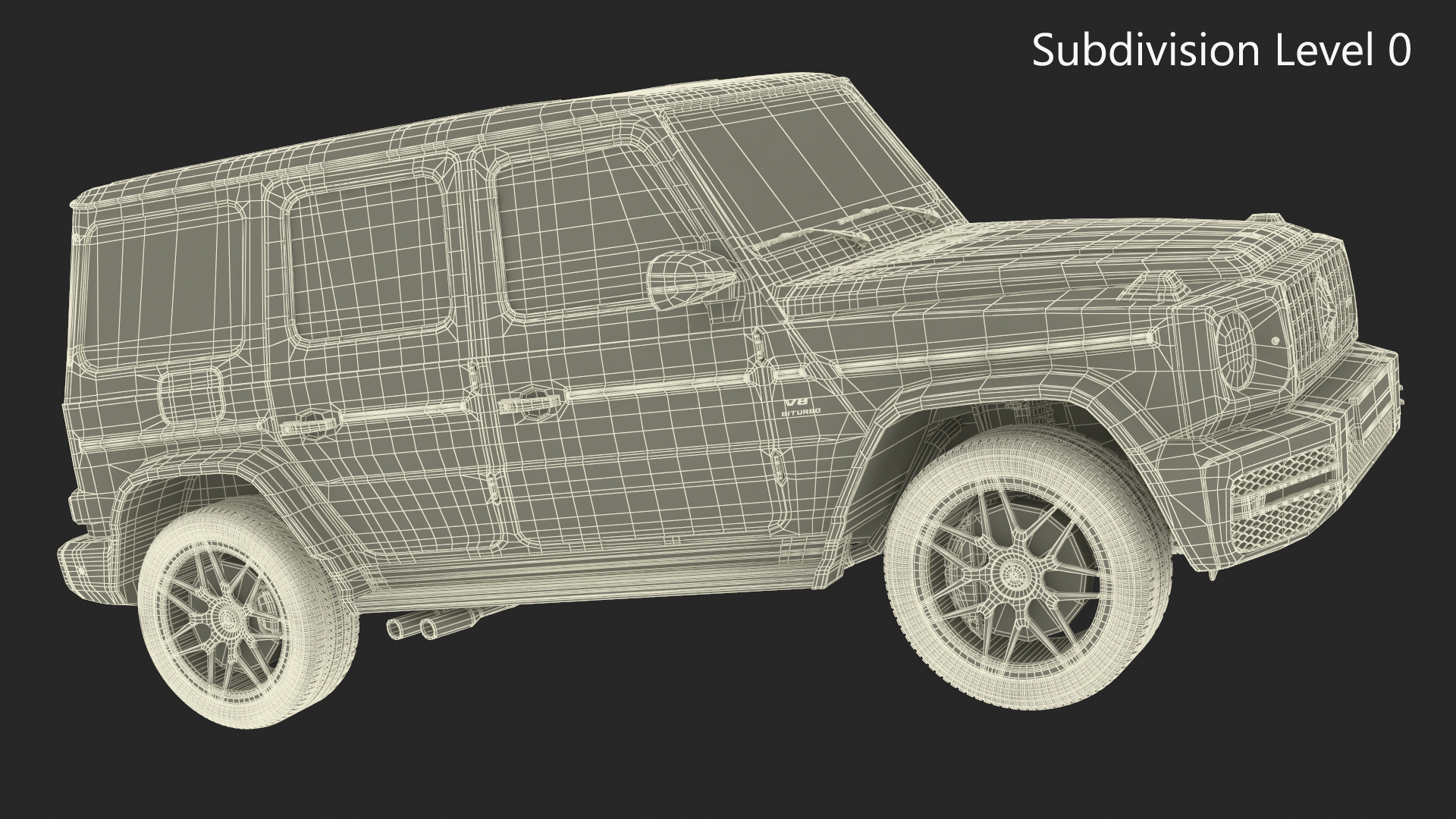 Mercedes-Benz G63 AMG Green 3D