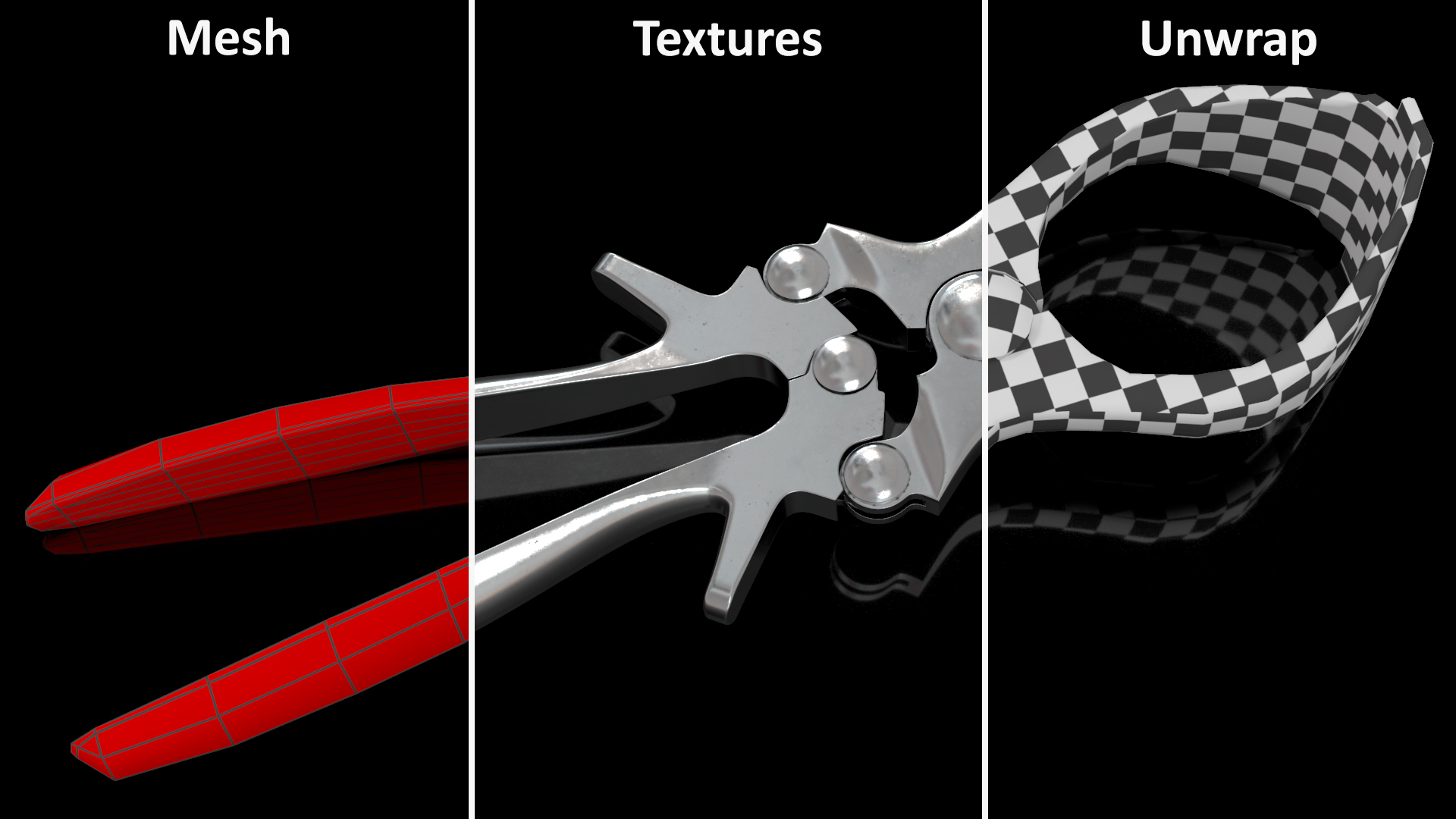 3D Veterinary Burdizzo Castration Tongs