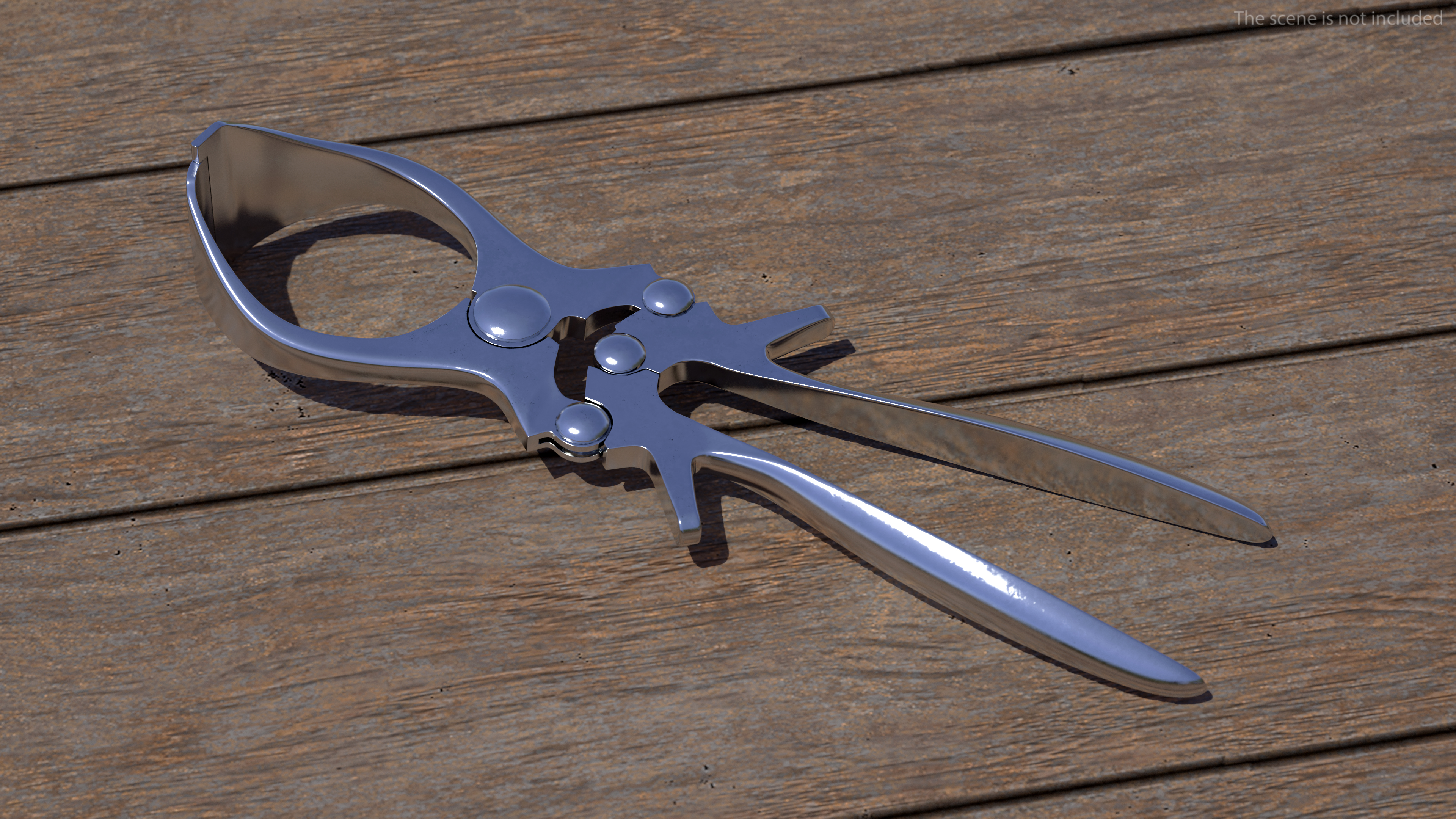 3D Veterinary Burdizzo Castration Tongs