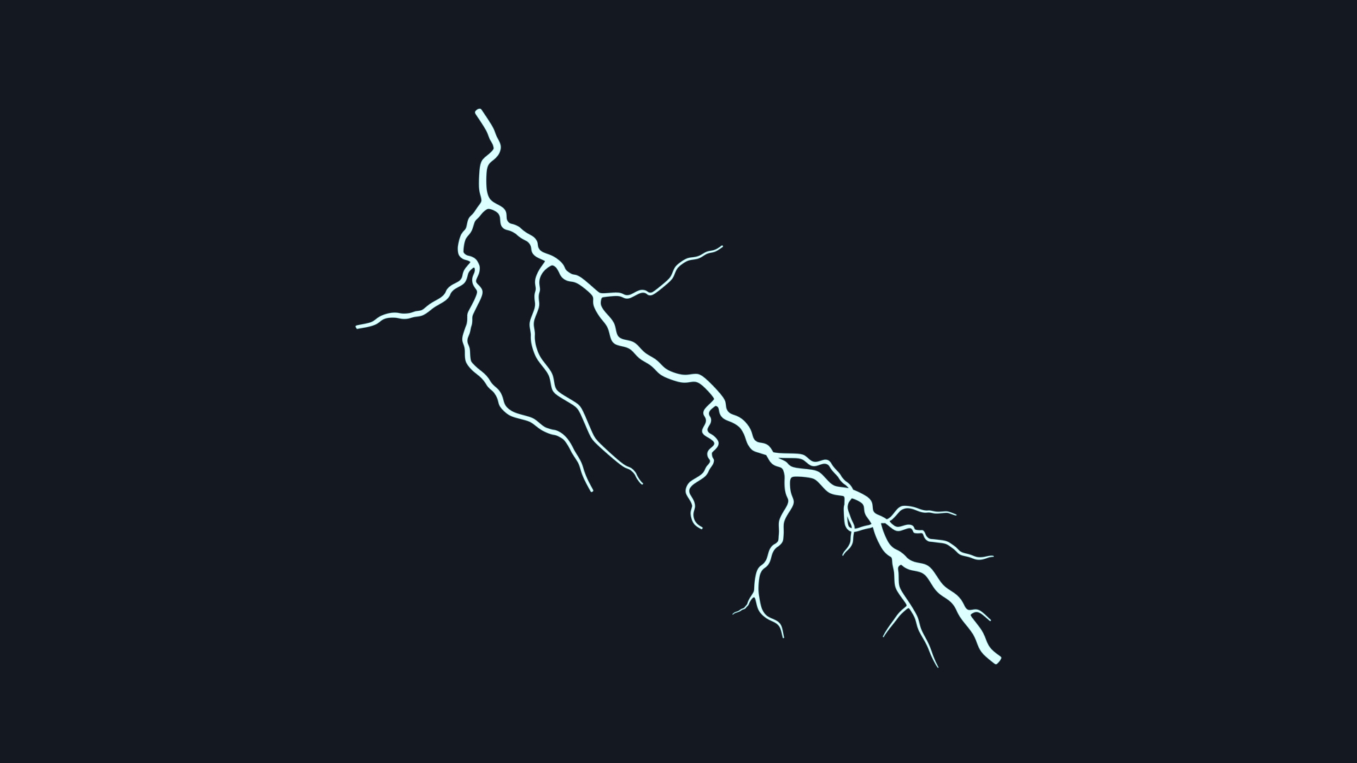 Cartoon Lightning Bolt 3D