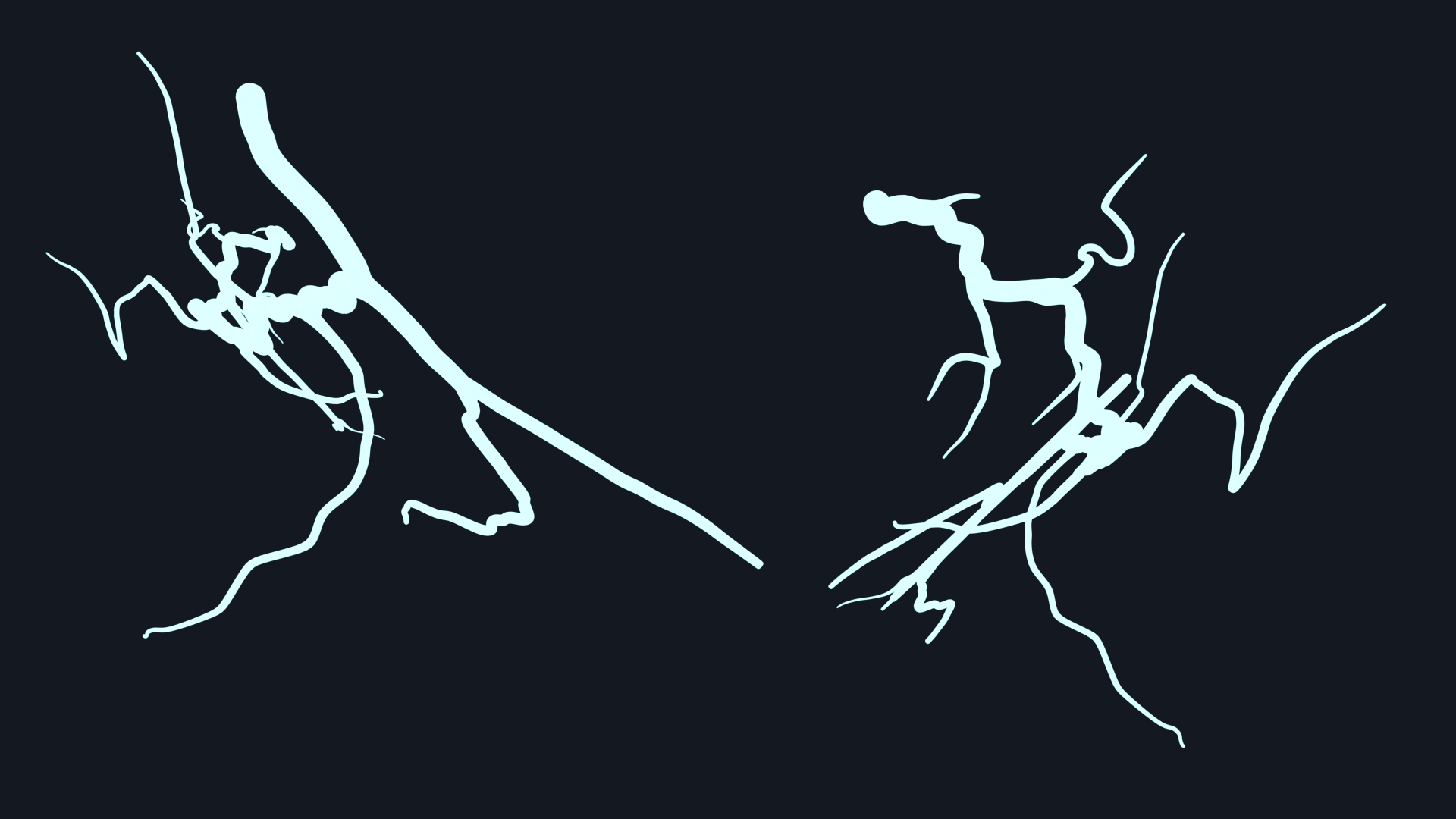 Cartoon Lightning Bolt 3D
