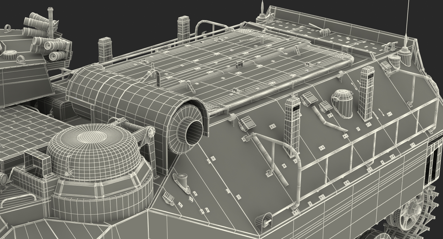3D Assault Amphibious Vehicle AAV7