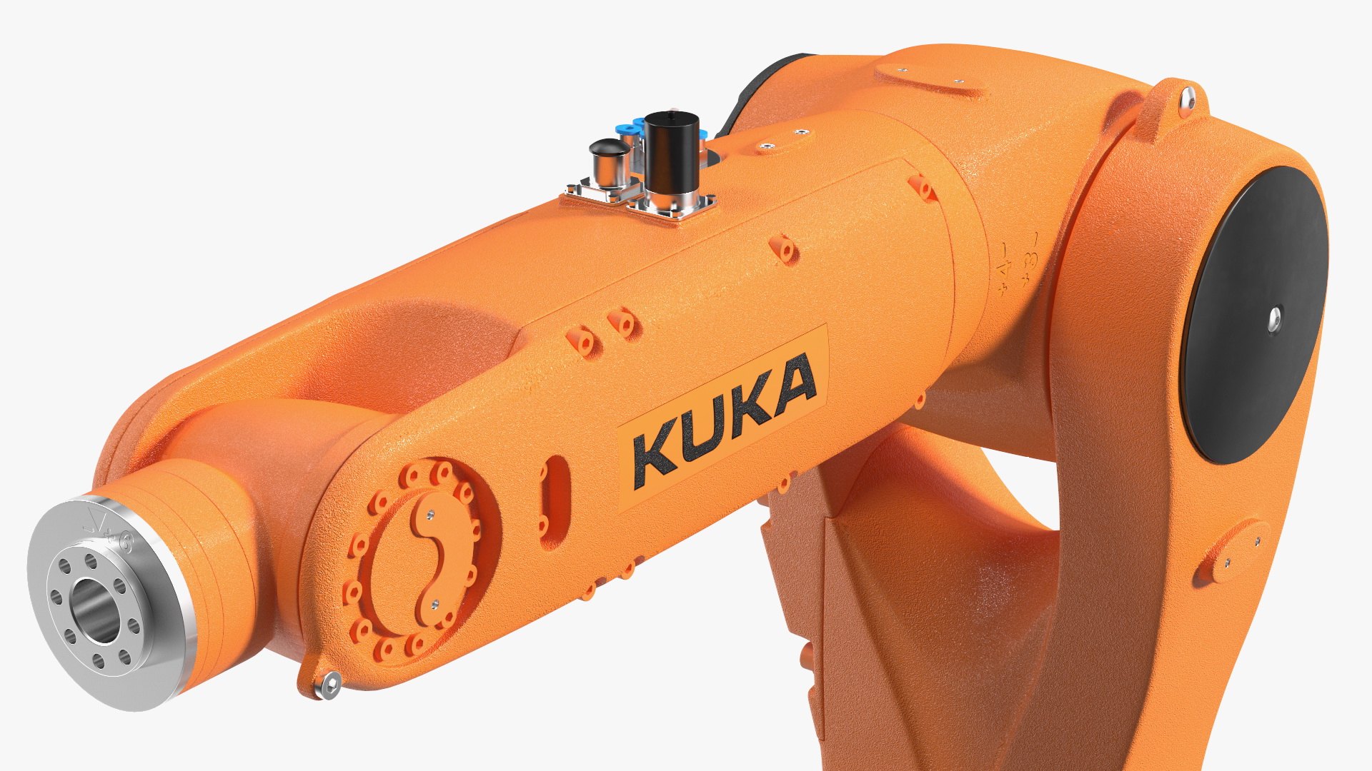 3D Compact Robot Arm Kuka KR 6 R900 Rigged for Cinema 4D model