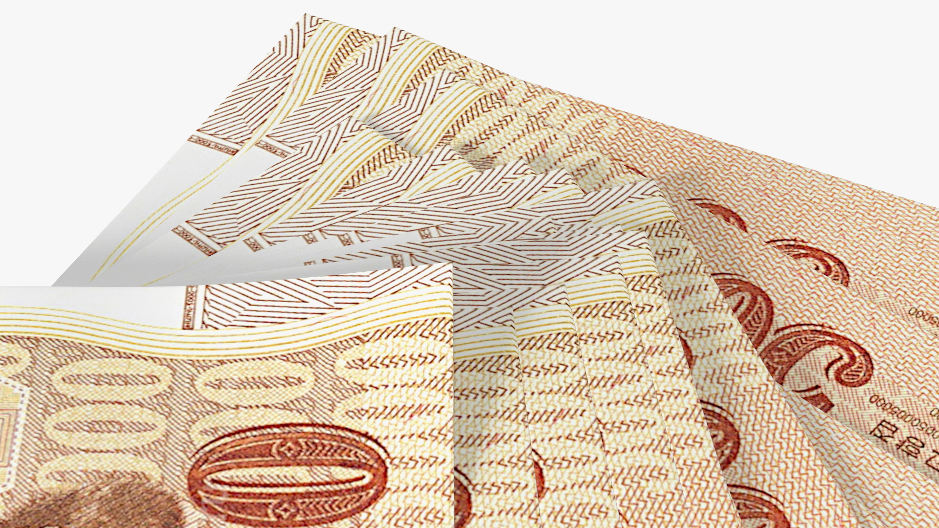Fan of North Korea 5000 Won 2013 Banknotes 3D