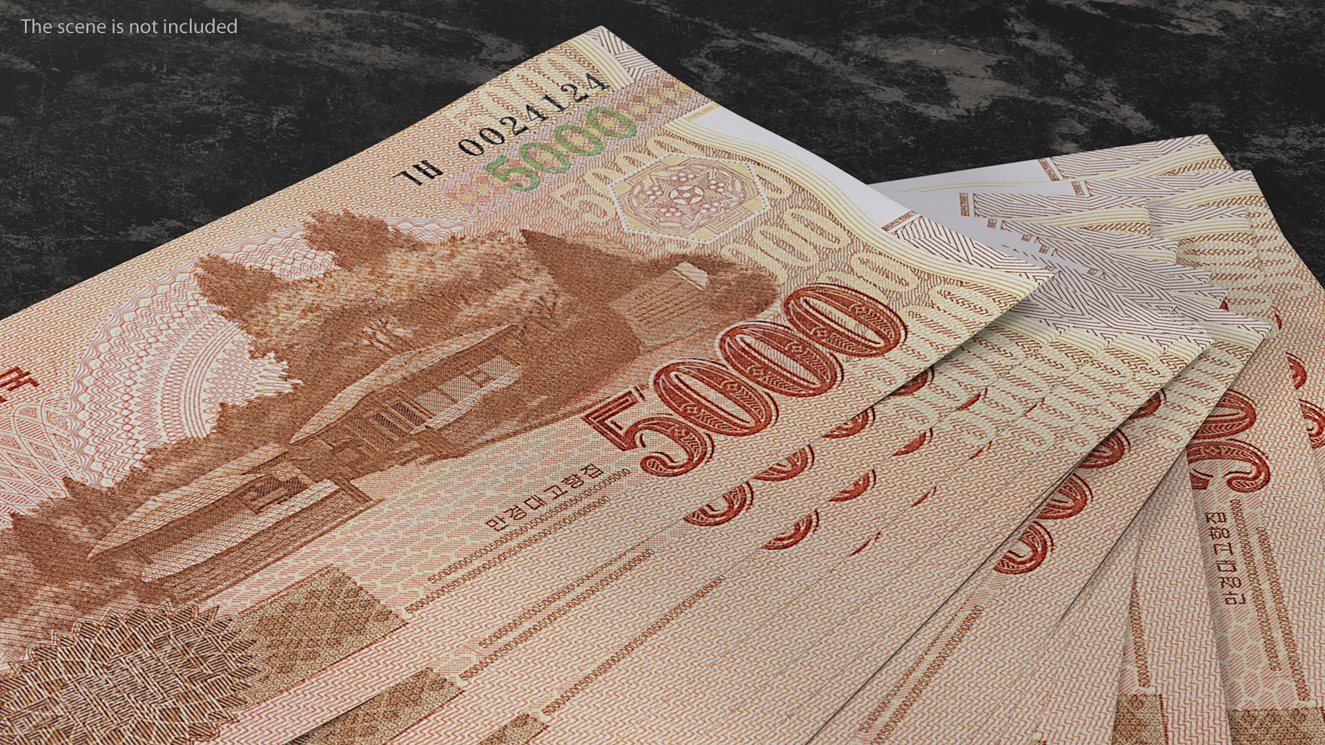 Fan of North Korea 5000 Won 2013 Banknotes 3D