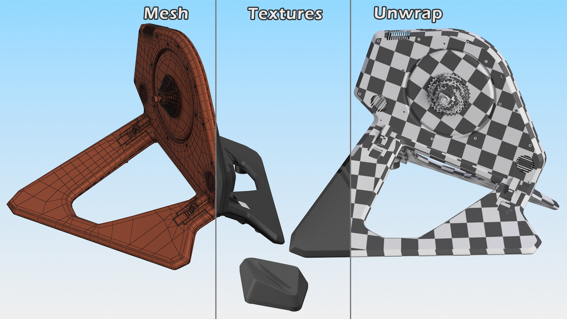 Smart Cycle Trainer 3D model