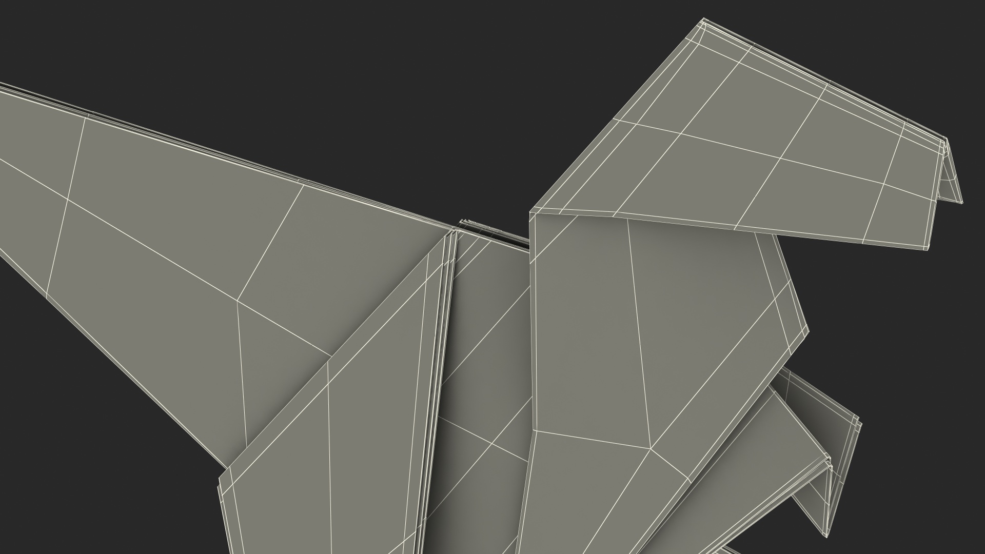 Paper Dinosaur Origami 3D