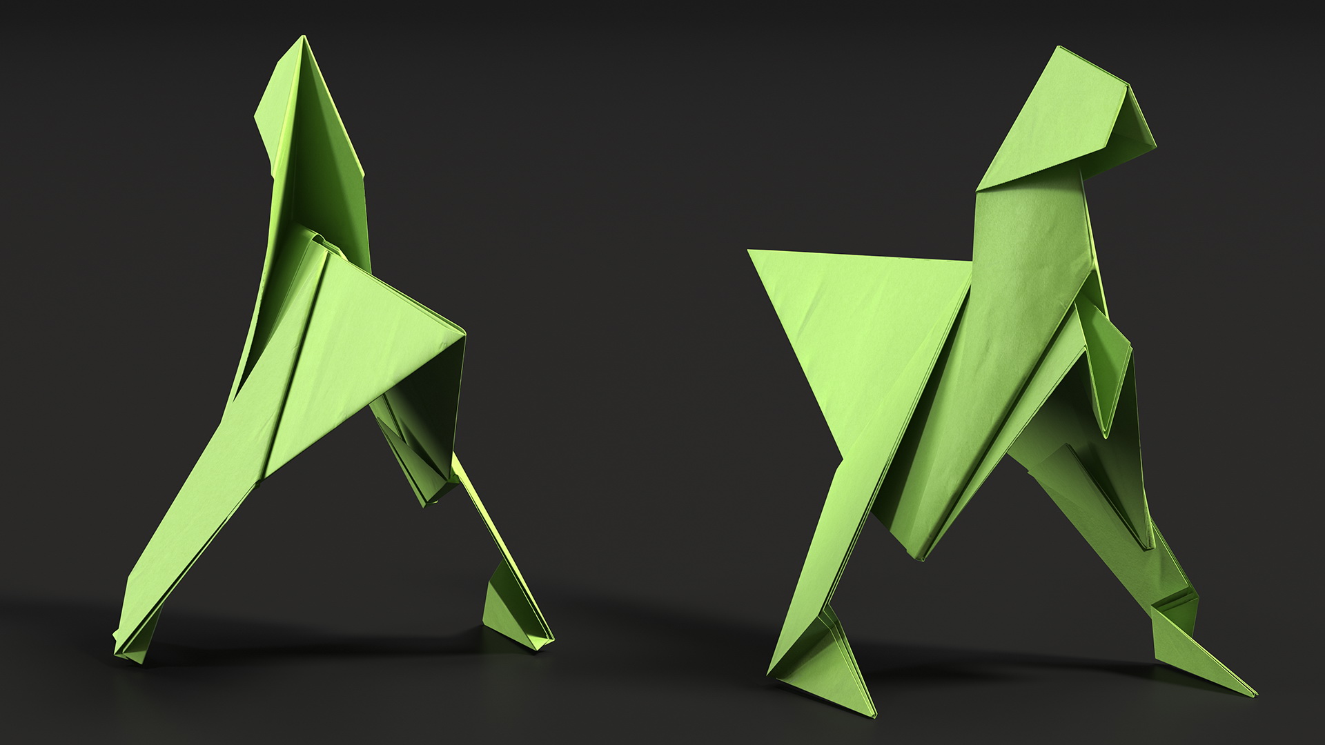 Paper Dinosaur Origami 3D