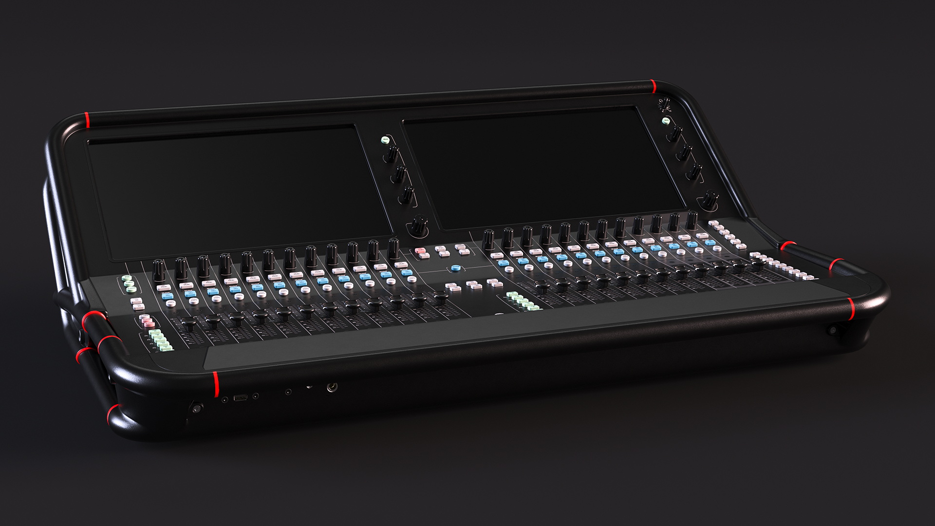 Professional DJ Console Digital Mixer 3D