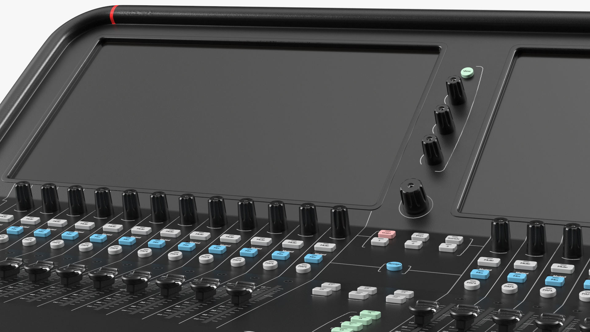 Professional DJ Console Digital Mixer 3D