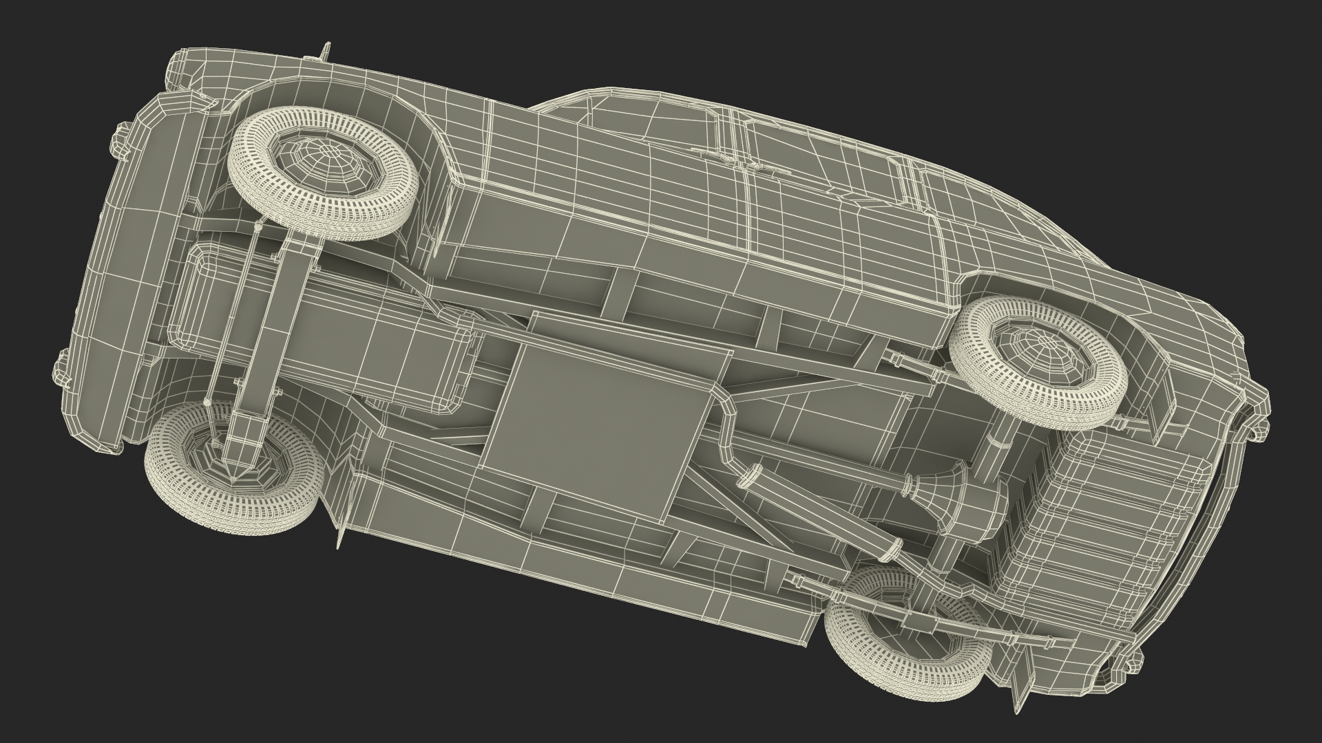 Vintage London Taxi Cab FX4 Rigged 3D model