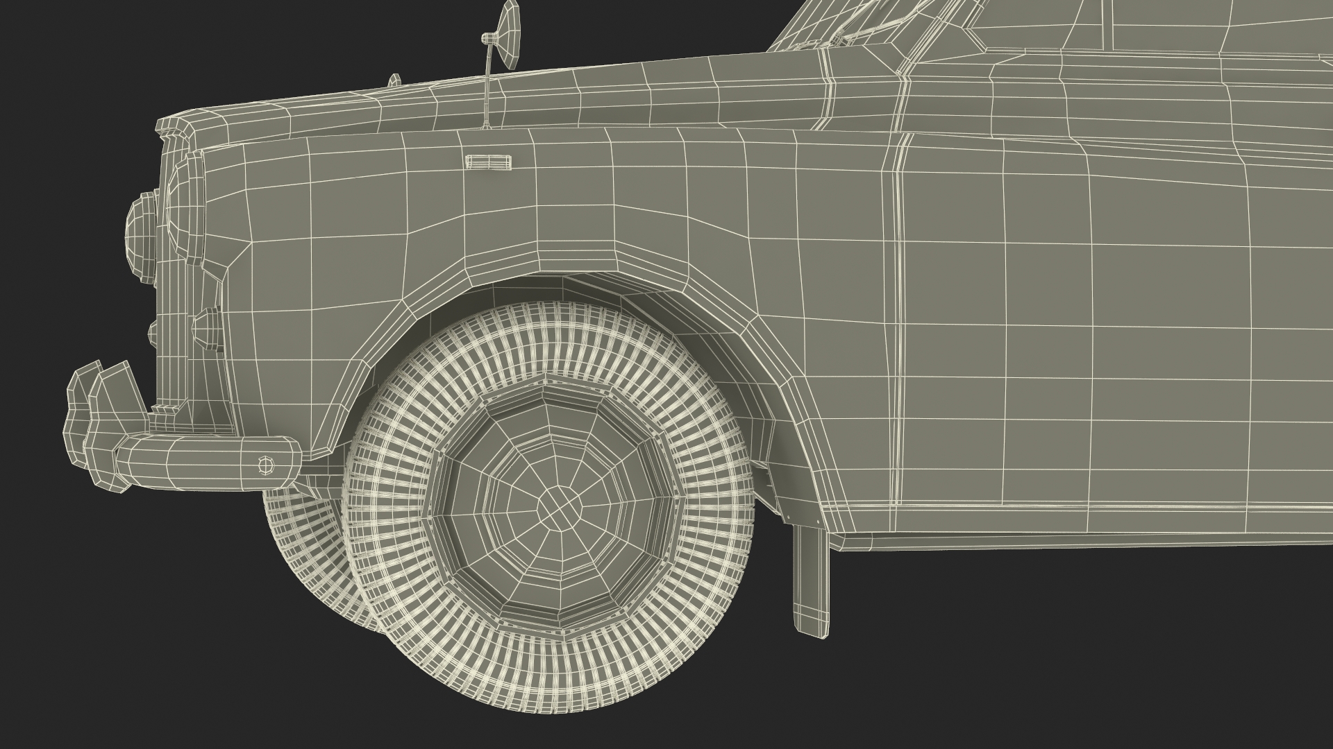 Vintage London Taxi Cab FX4 Rigged 3D model