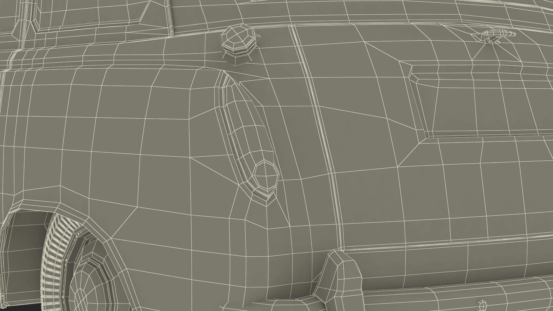 Vintage London Taxi Cab FX4 Rigged 3D model
