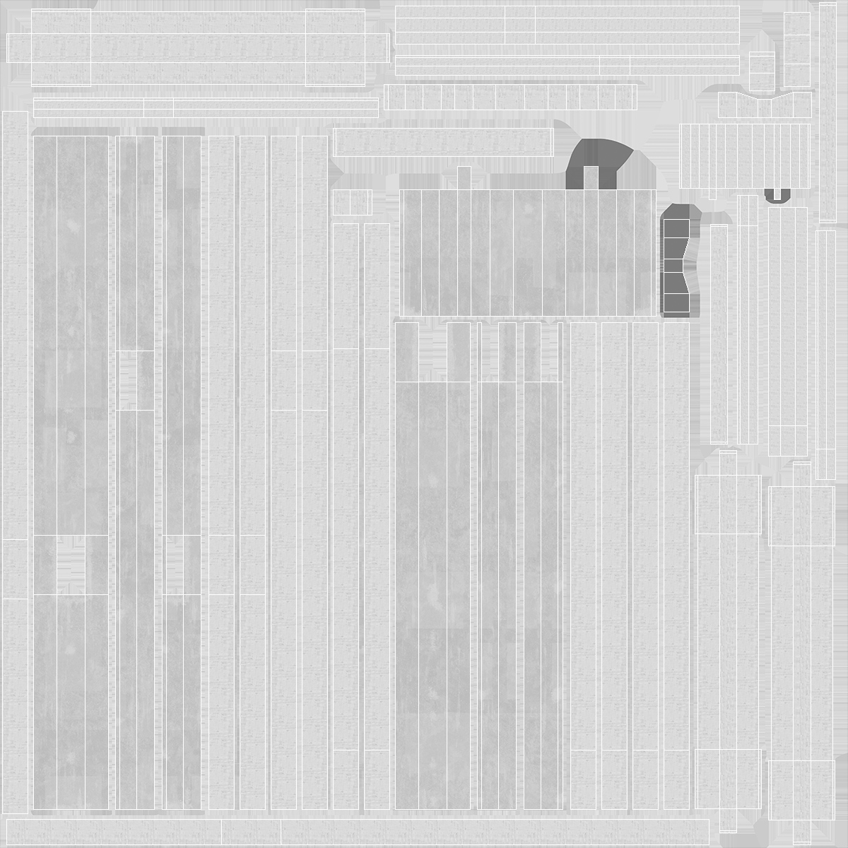 Train Platform 3D model