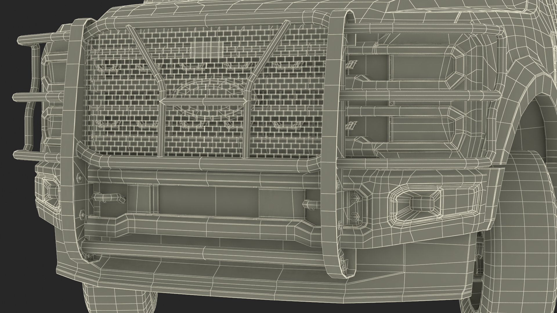 3D Ford Super Duty F 550 Lariat 2023 with Accessories Rigged for Cinema 4D