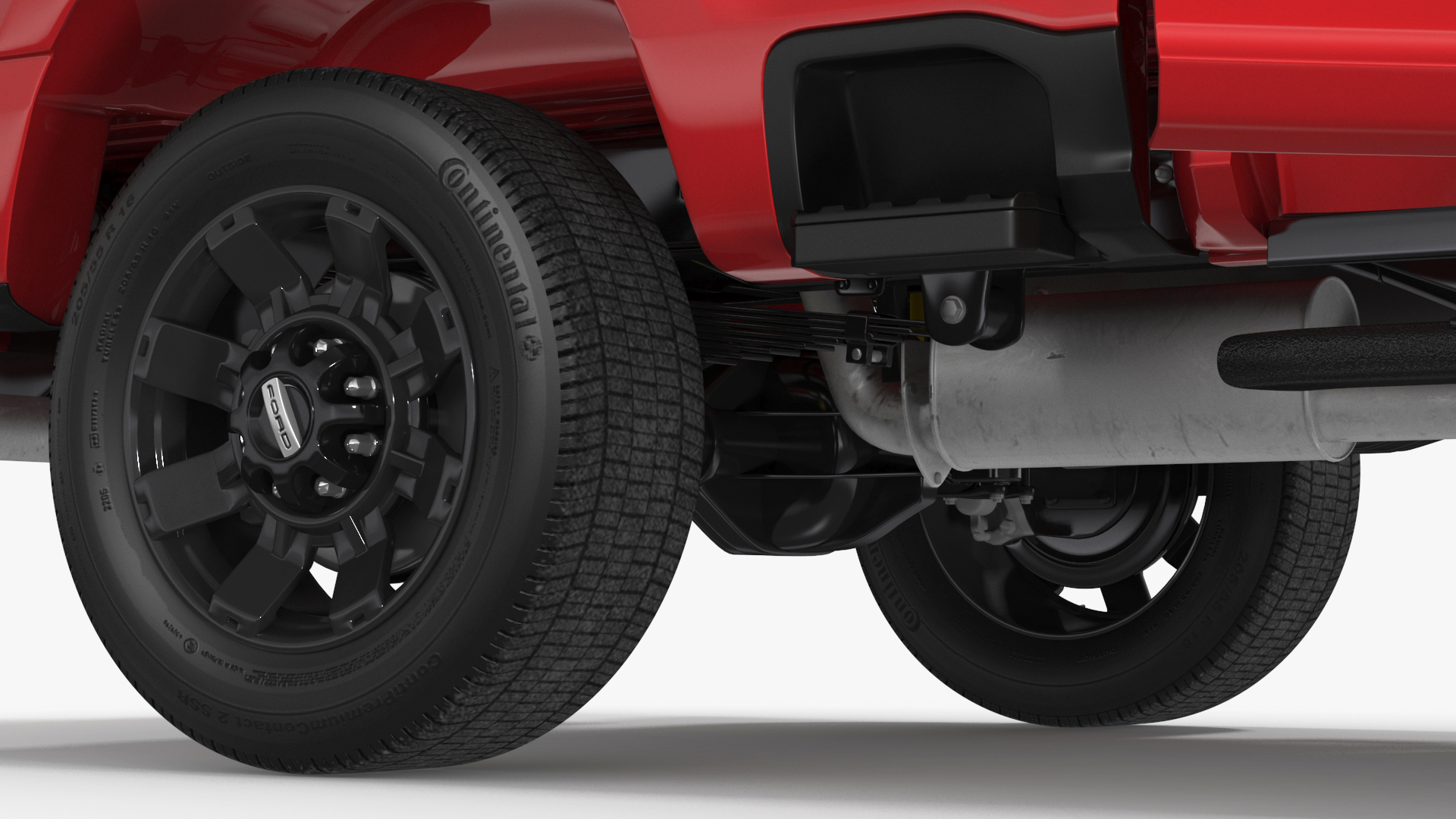 3D Ford Super Duty F 550 Lariat 2023 with Accessories Rigged for Cinema 4D