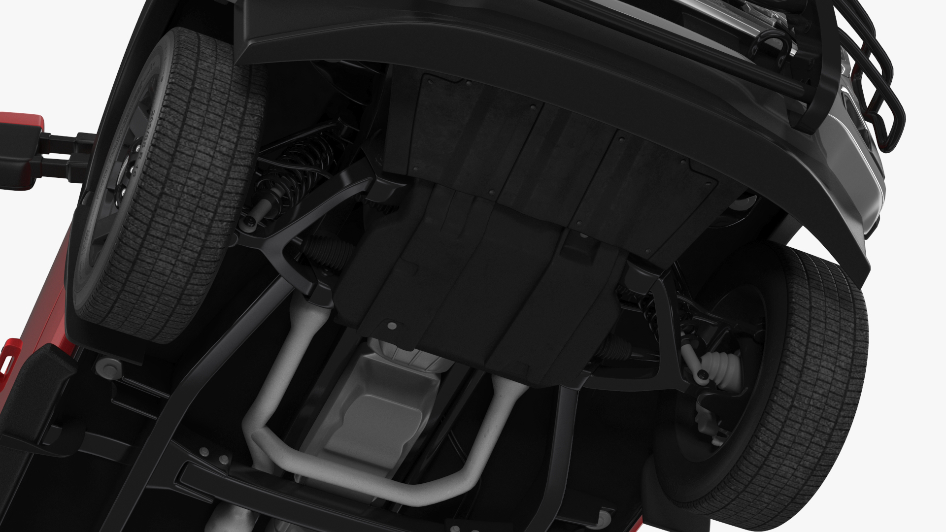 3D Ford Super Duty F 550 Lariat 2023 with Accessories Rigged for Cinema 4D