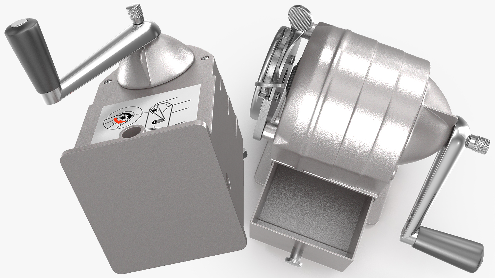 3D Manual Pencil Sharpener model