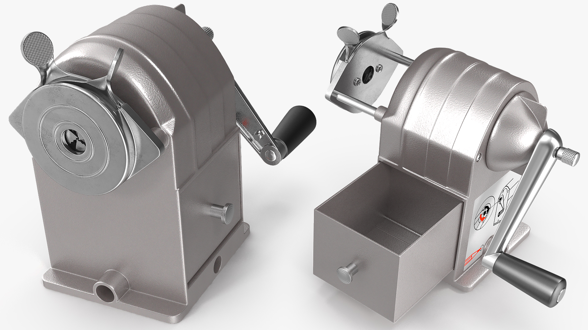 3D Manual Pencil Sharpener model