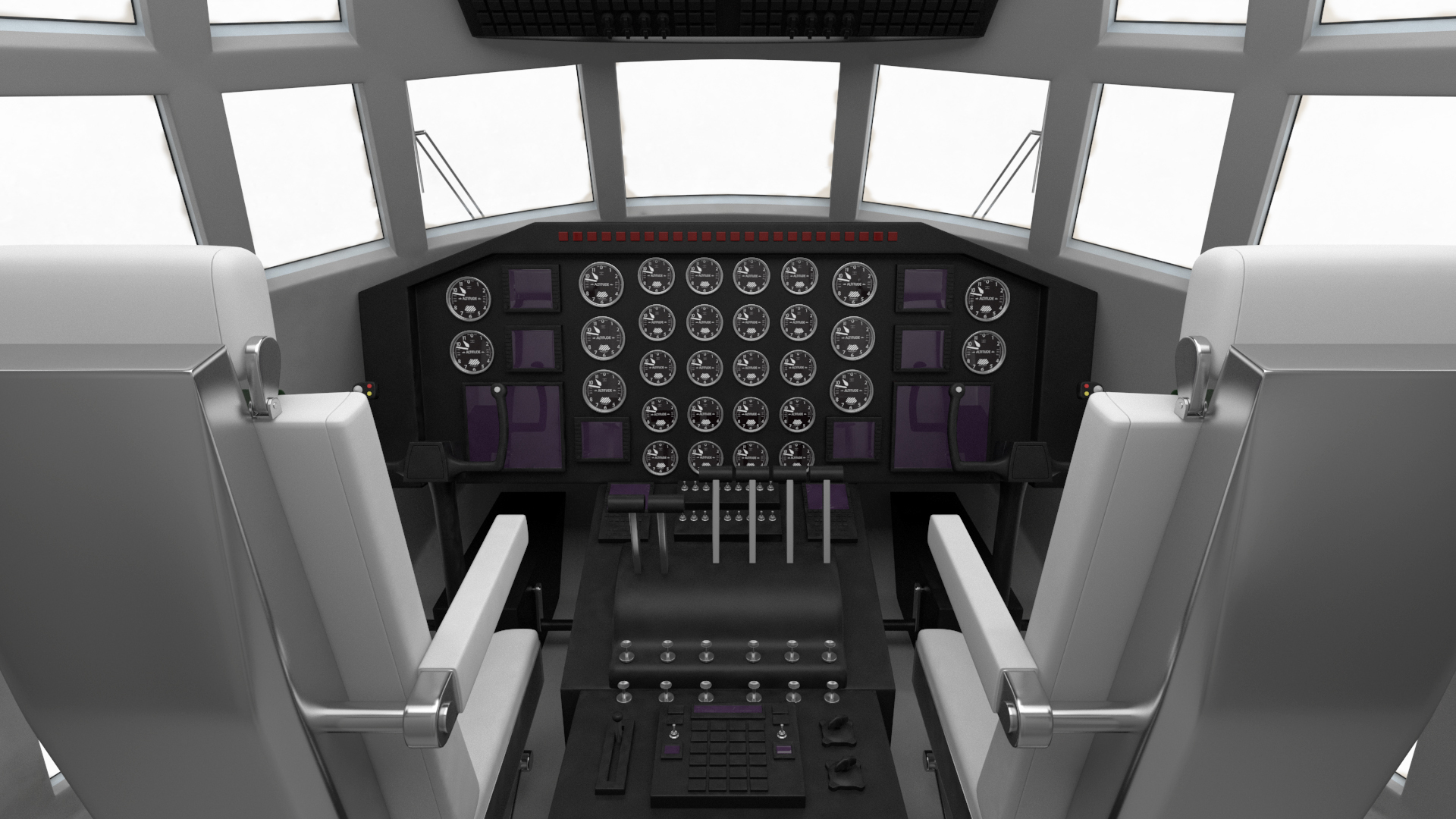US Military Transport Aircraft Lockheed C 130 Hercules with Cargo Rigged 3D