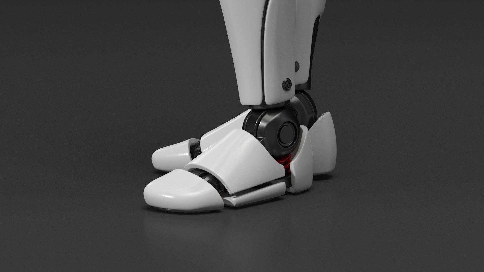Humanoid Robot Male Poet Pose 3D model