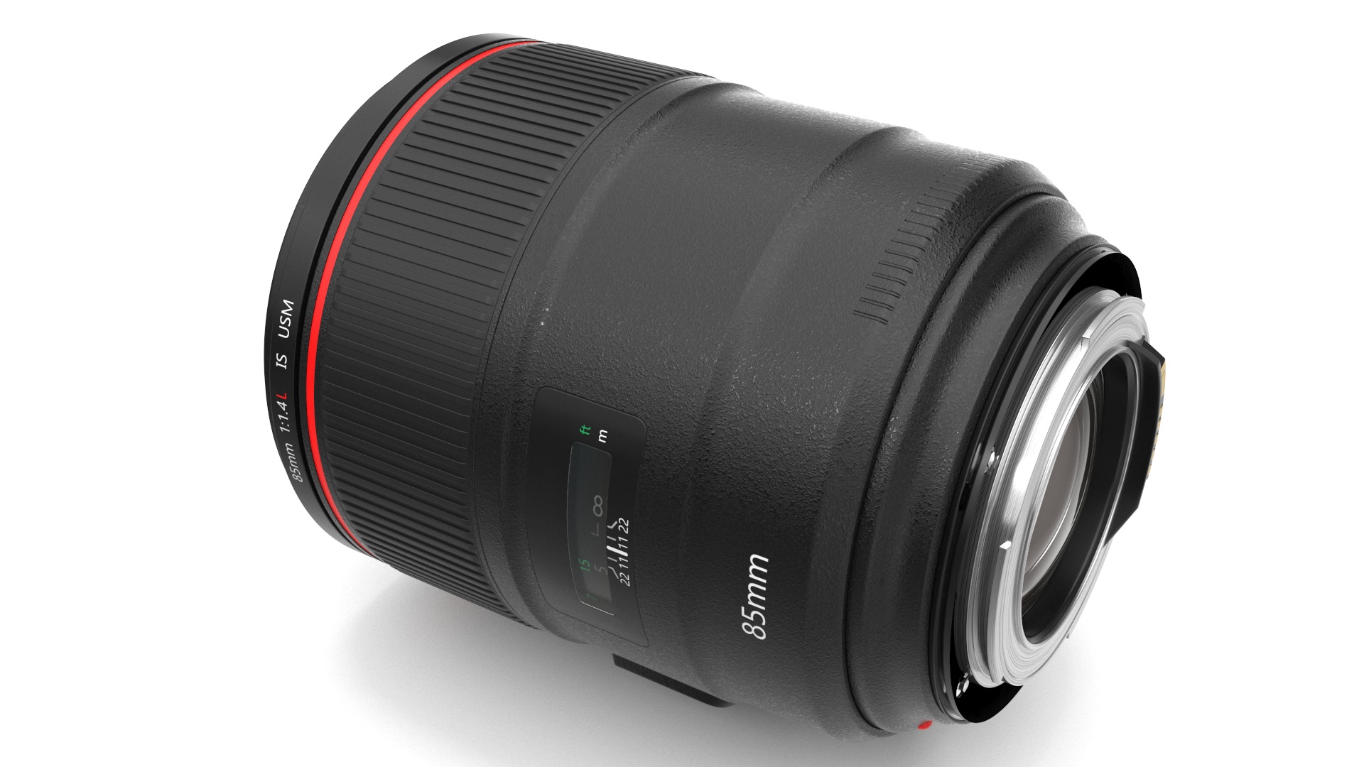 3D Portrait Lens model