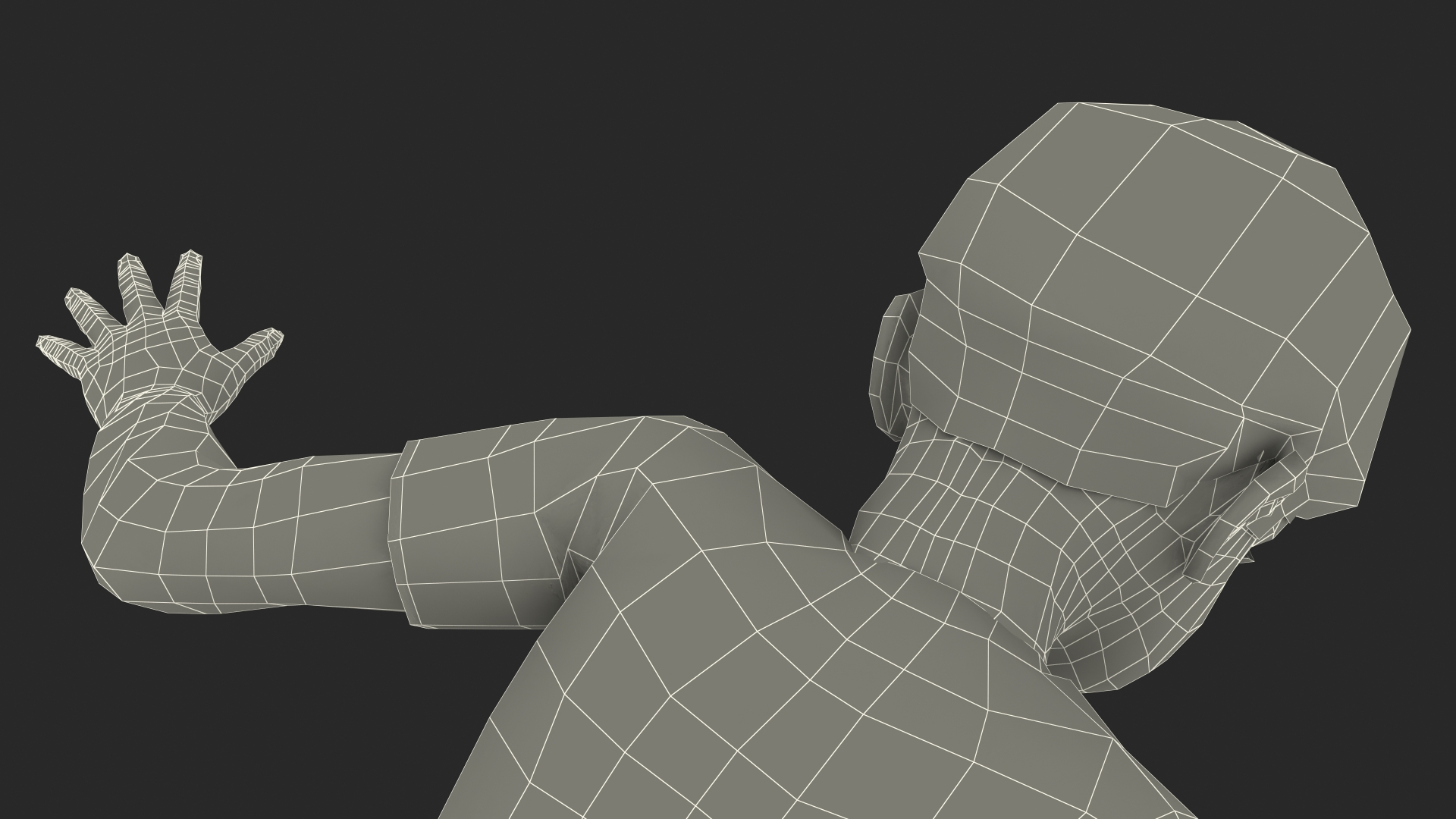 3D Child Boy With Ball Sport Style