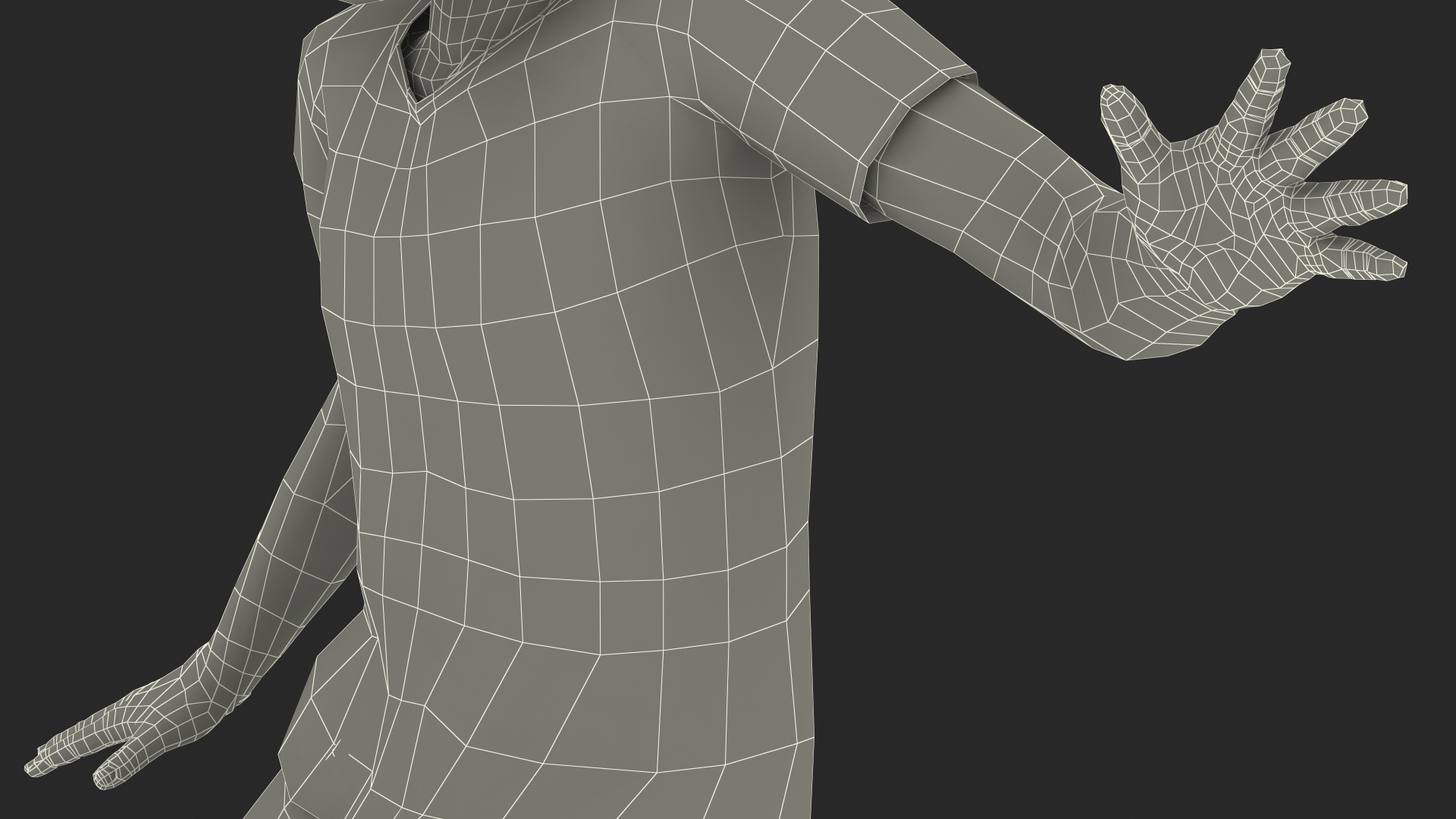 3D Child Boy With Ball Sport Style