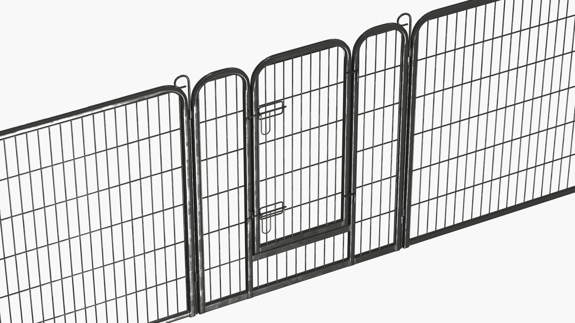 3D Square Playpen for Dogs model