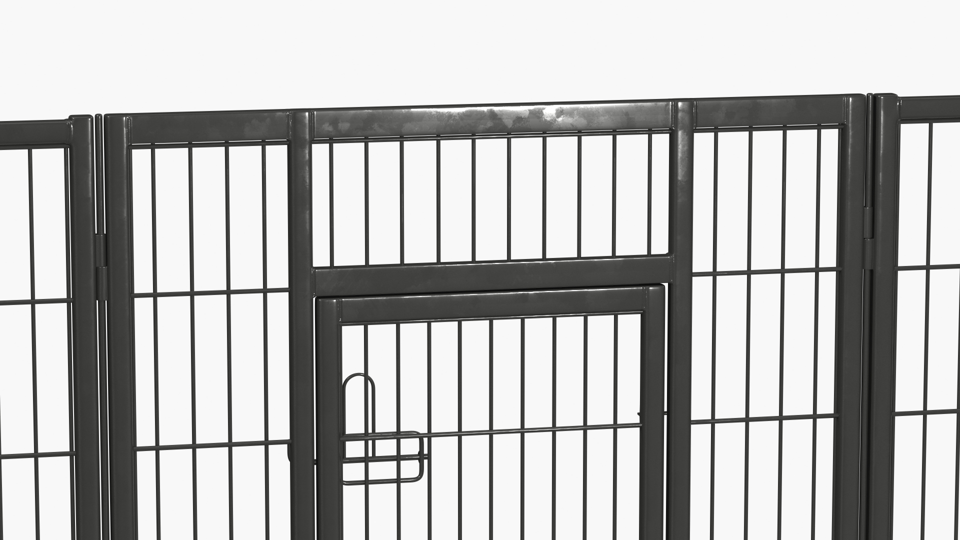3D Square Playpen for Dogs model