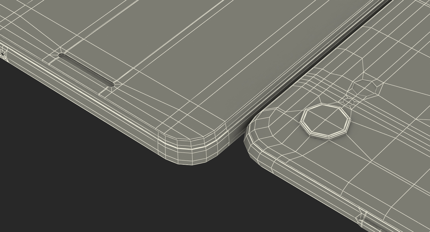 Pixel 3 Gold 3D