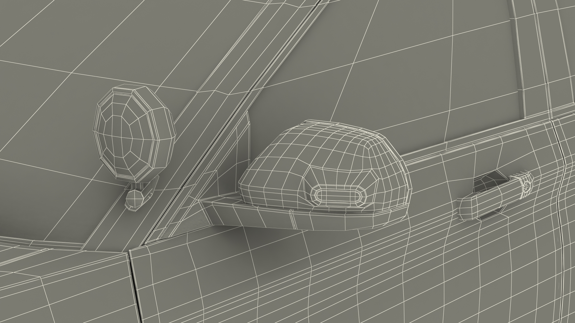 Ford Police Interceptor Utility Hybrid AWD Rigged 3D model